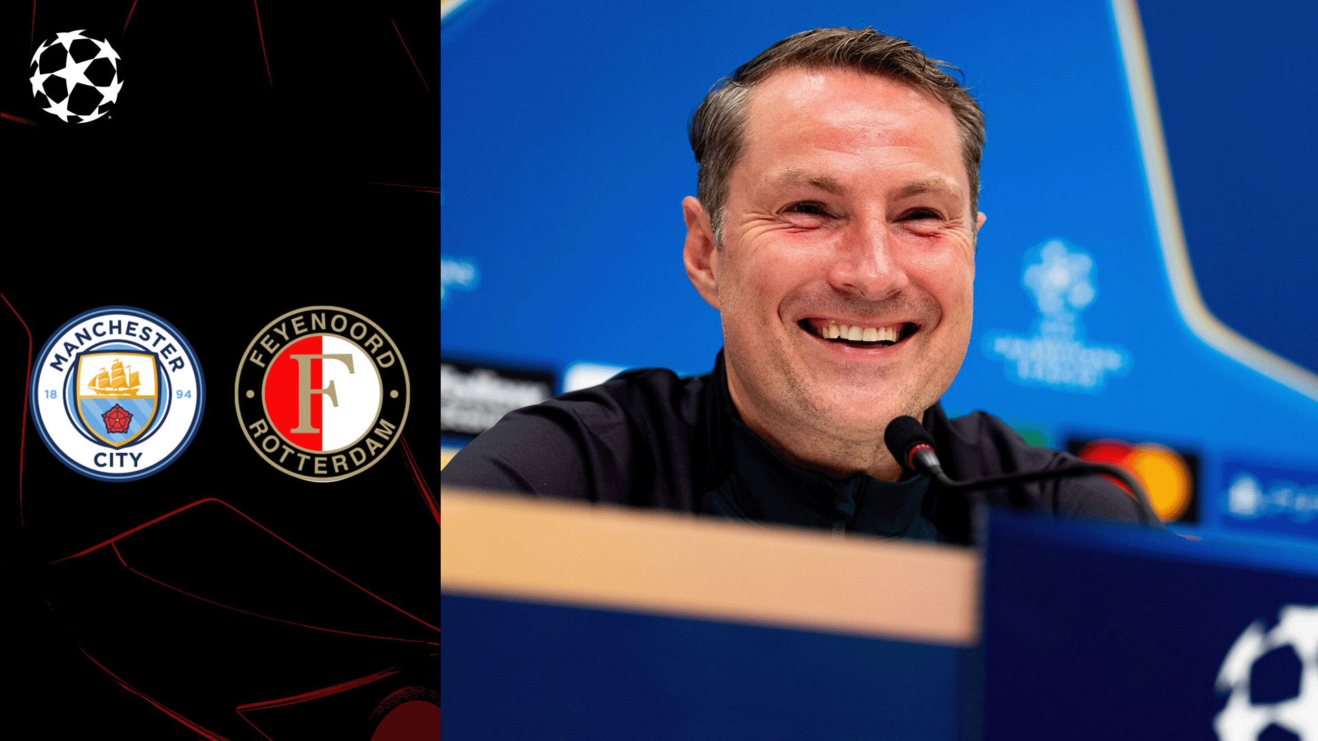 [LIVE 19:30] • Persconferentie voorafgaand aan Manchester City - Feyenoord