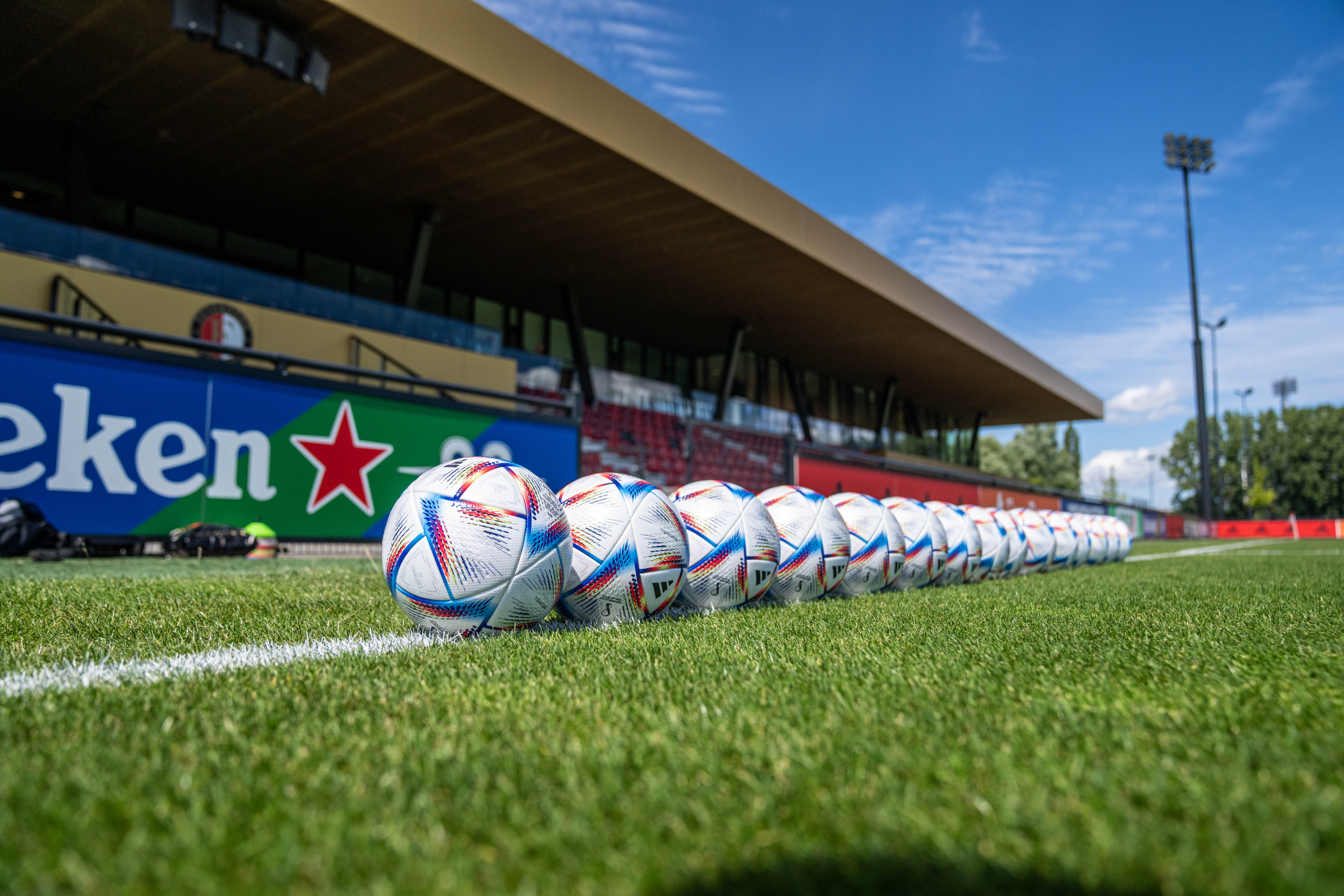 Oefenwedstrijden Feyenoord Academy teams in voorbereiding