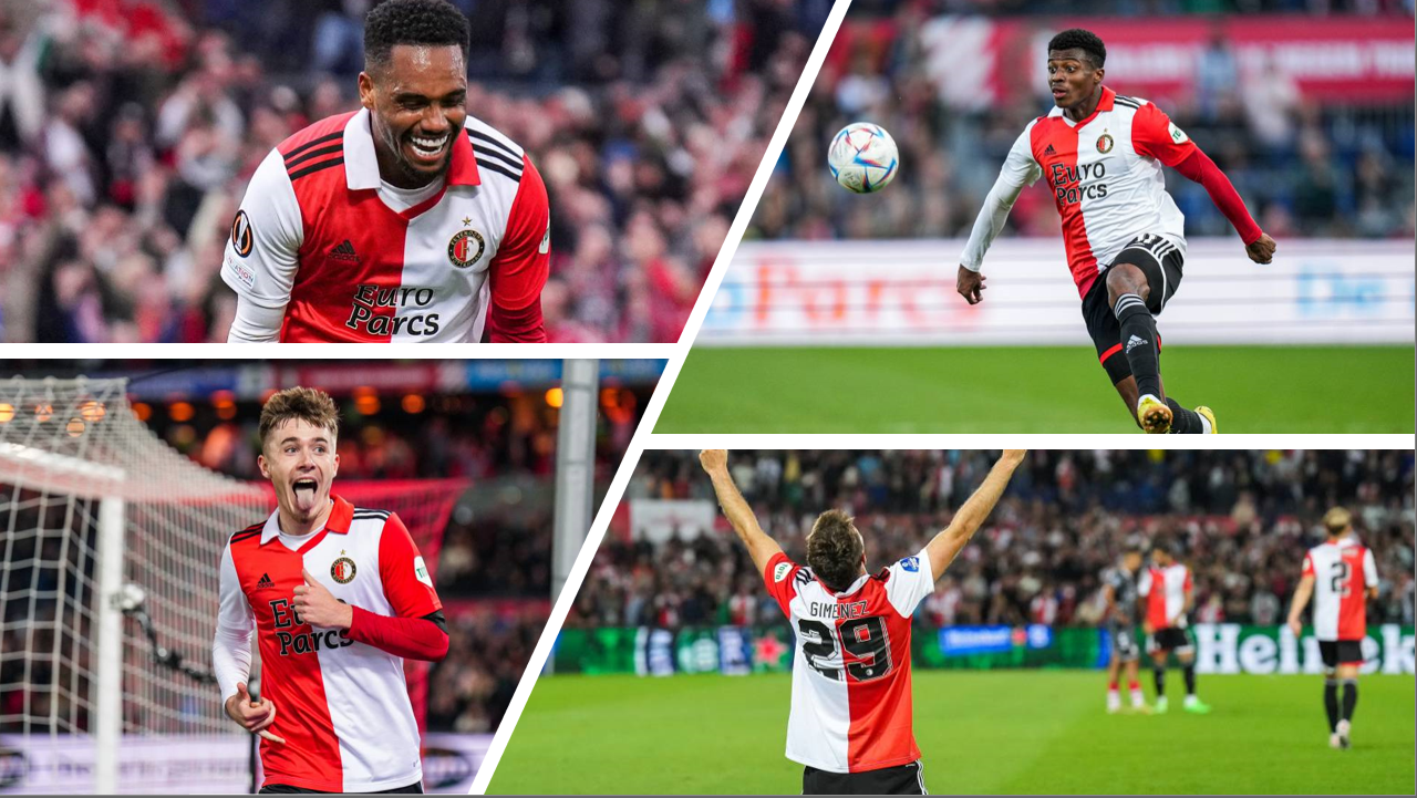aanvallers Feyenoord 2022/2023 compilaite
