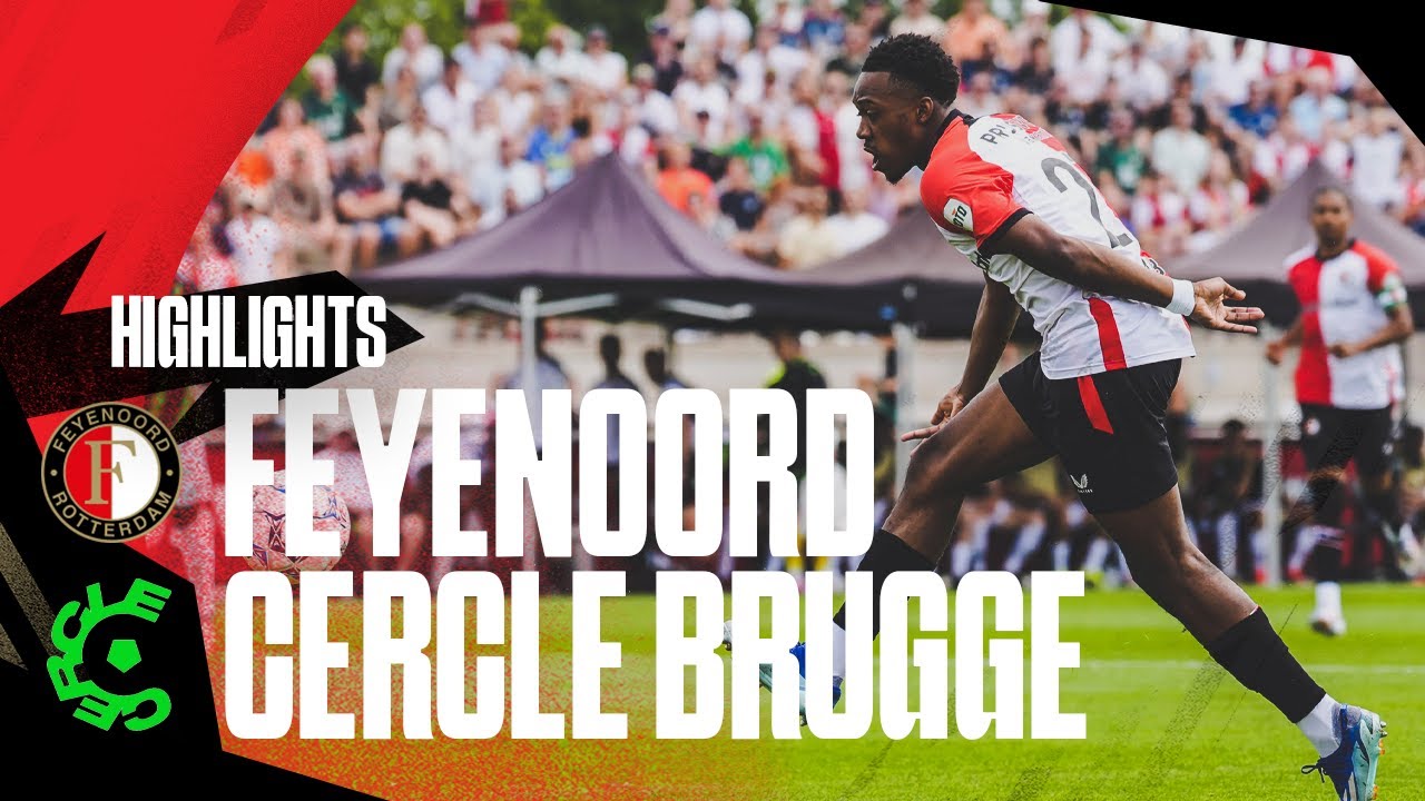 Video • Samenvatting Feyenoord - Cercle Brugge (1-0)