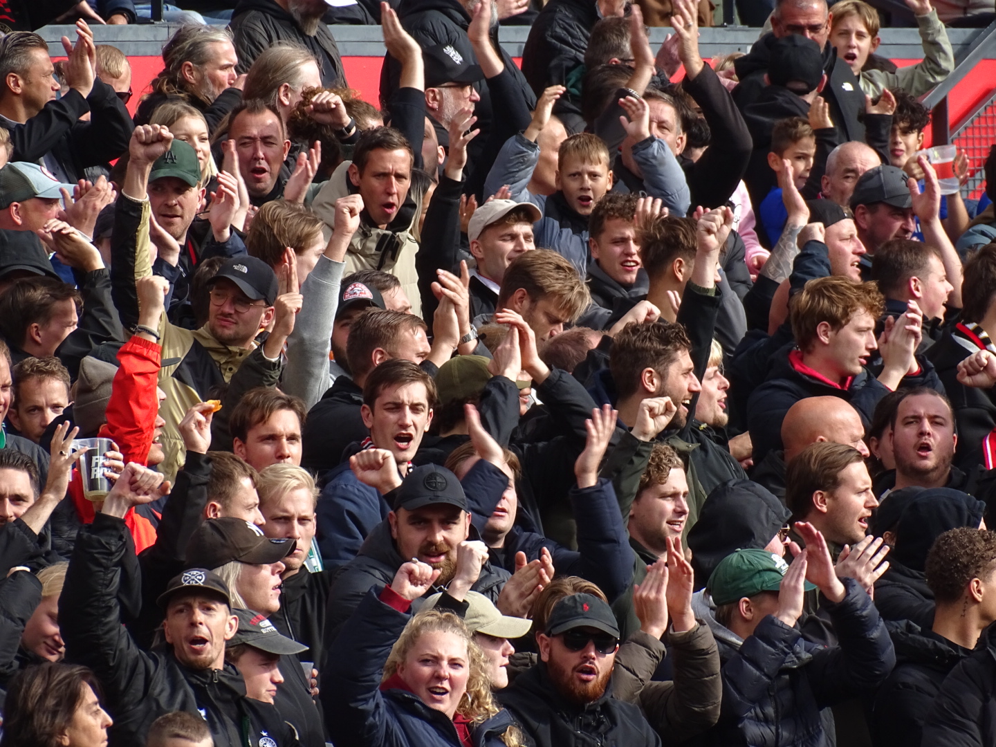 Feyenoord supporters - Jim Breeman Sports Photography