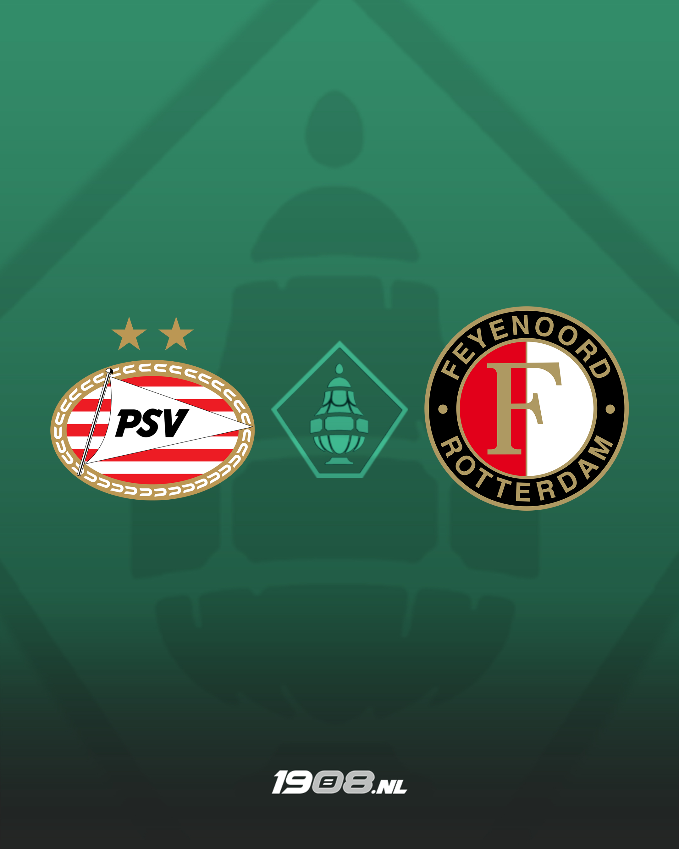 Feyenoord wacht confrontatie met PSV in kwartfinale beker