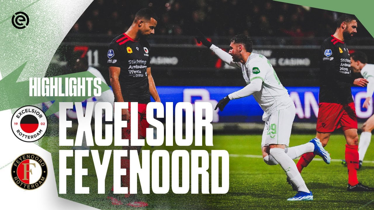 Samenvatting Excelsior - Feyenoord (2-4)