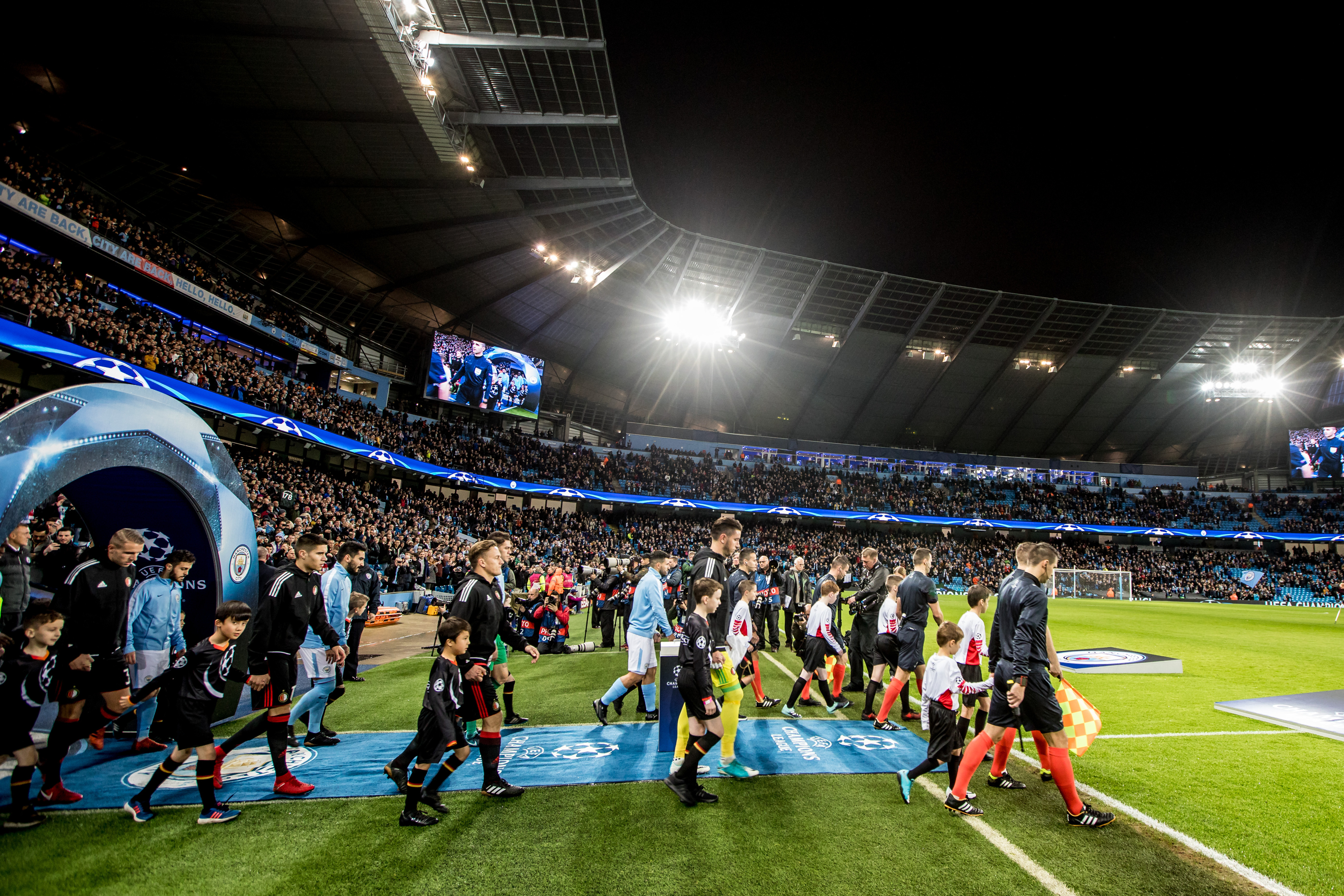 Kaartverkoopinformatie Manchester City - Feyenoord; verkoop start vandaag