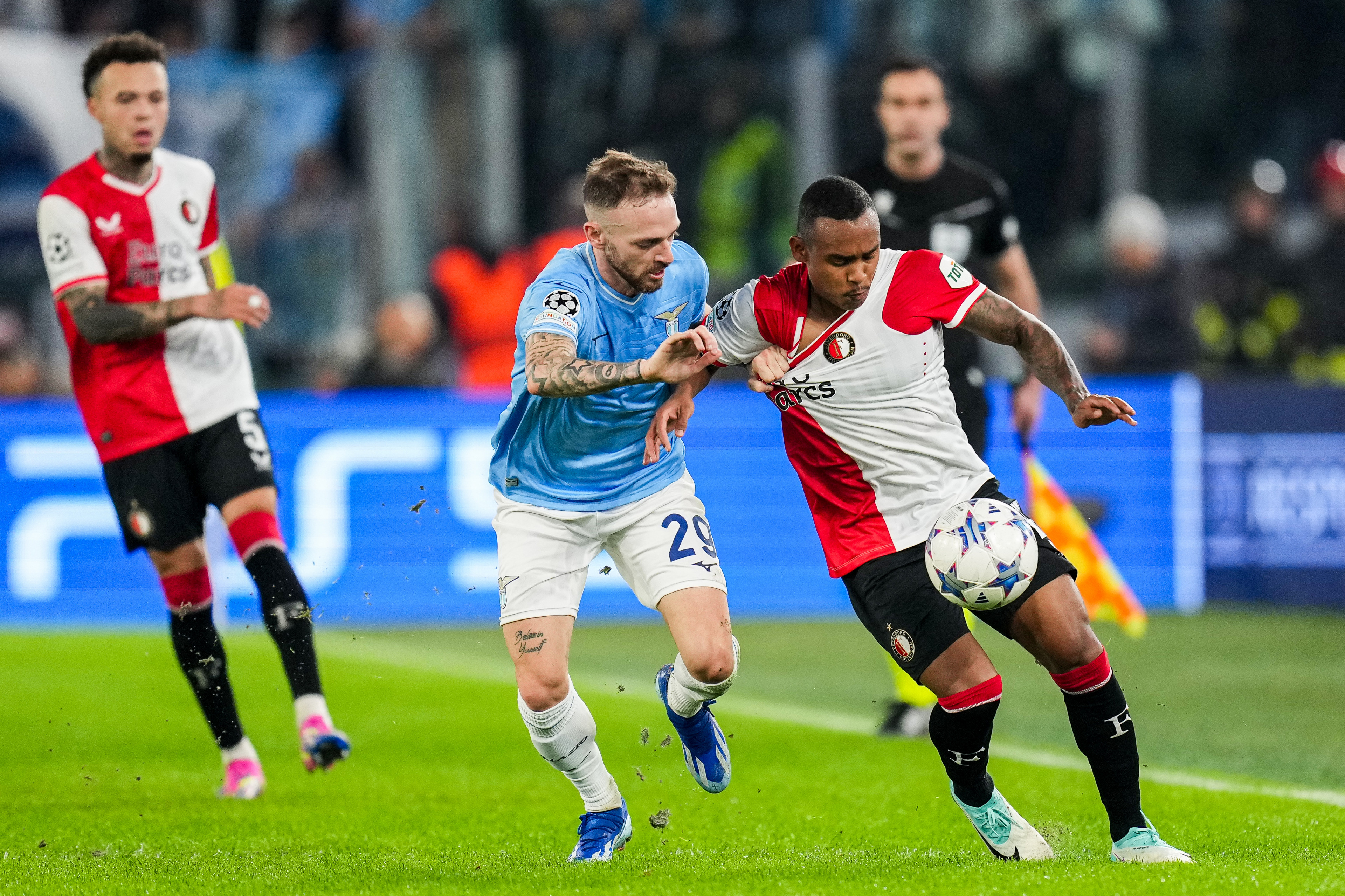 Hartman: "De Lazio-spelers kwamen net op onze deur stampen"