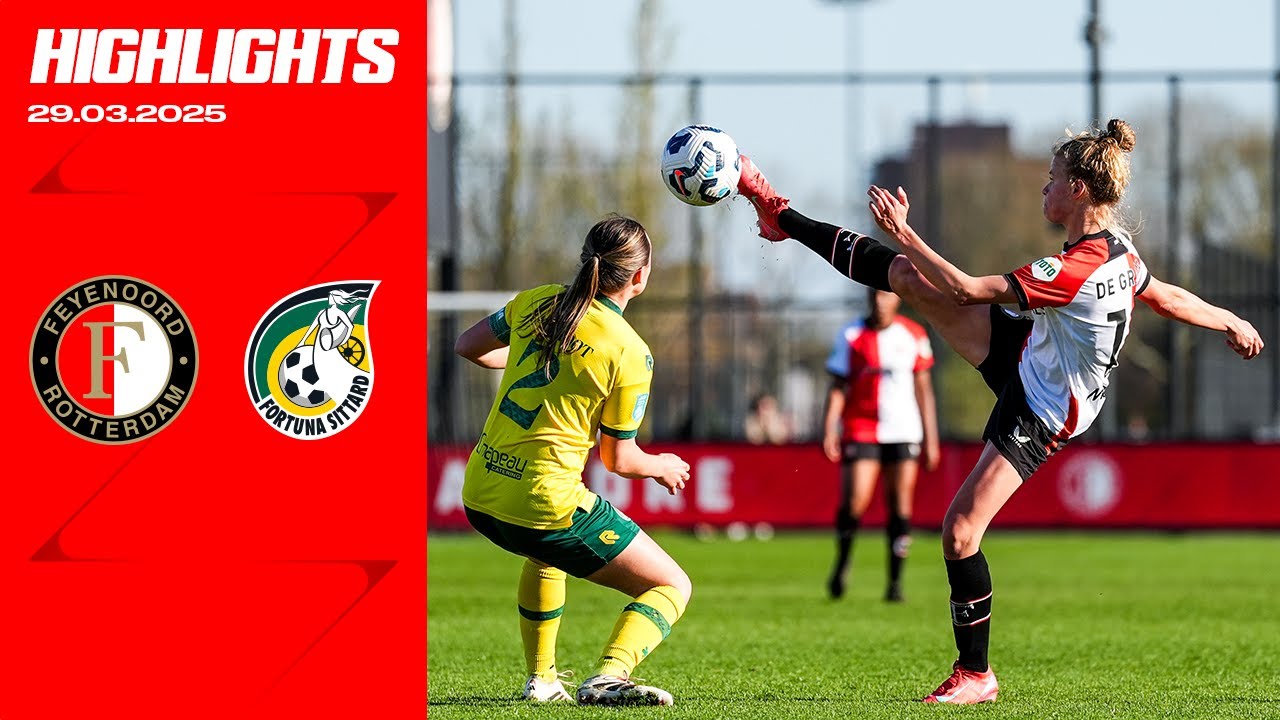 Highlights • Feyenoord V1 - Fortuna Sittard