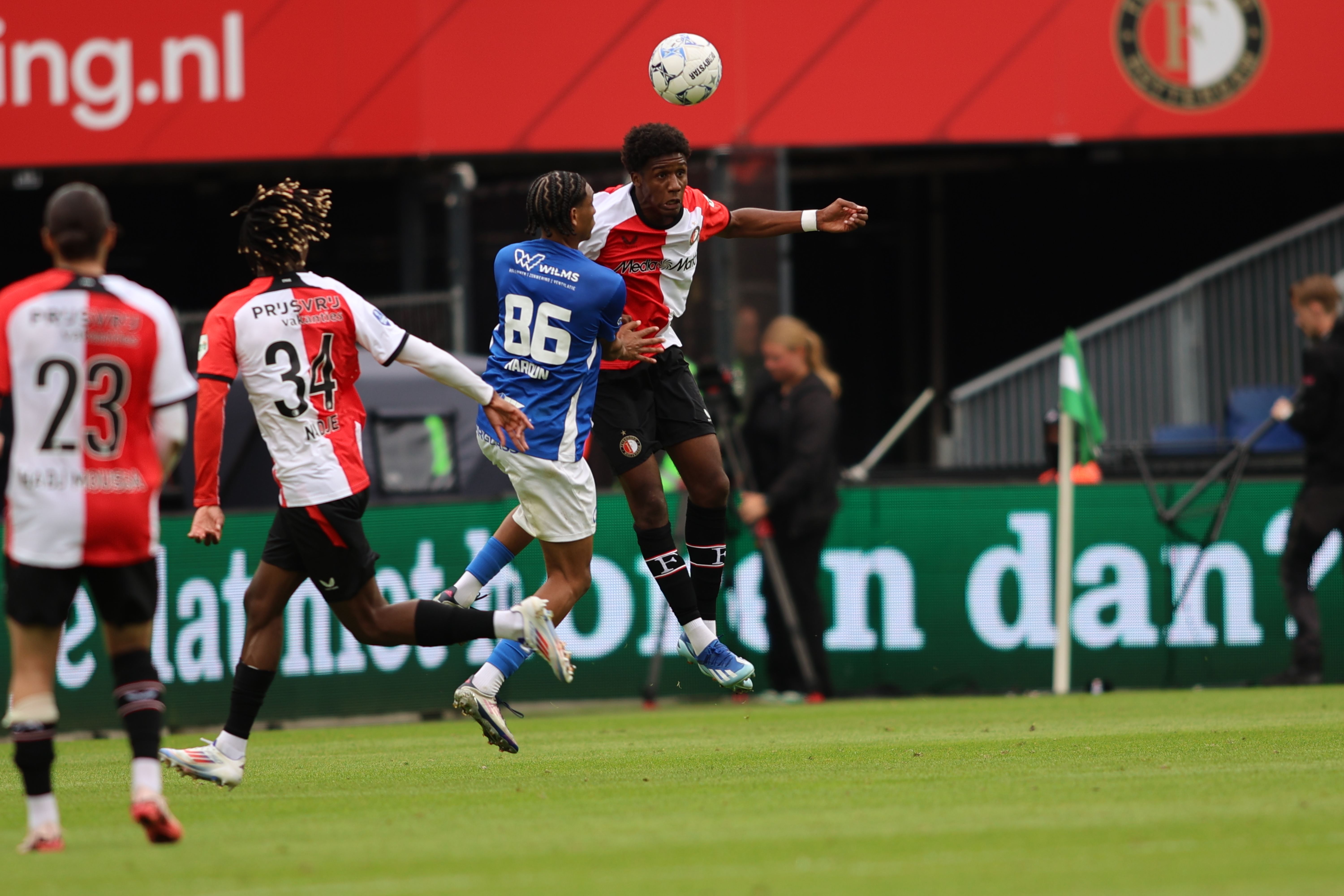 Djomar Giersthove Feyenoord - KRC Genk Jim Breeman Sports Photography