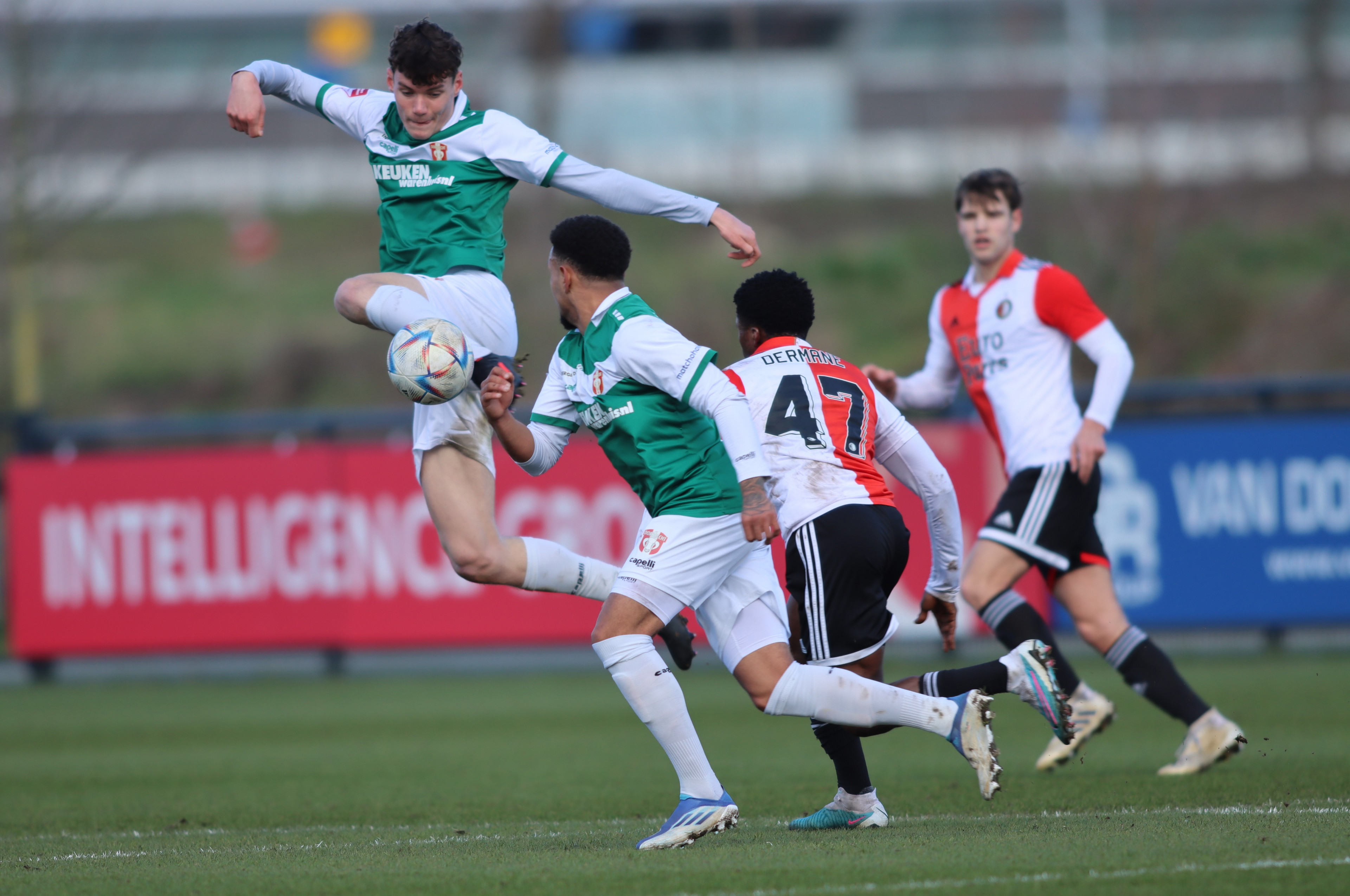 Feyenoord O21 wint van FC Dordrecht O21 en bekert verder