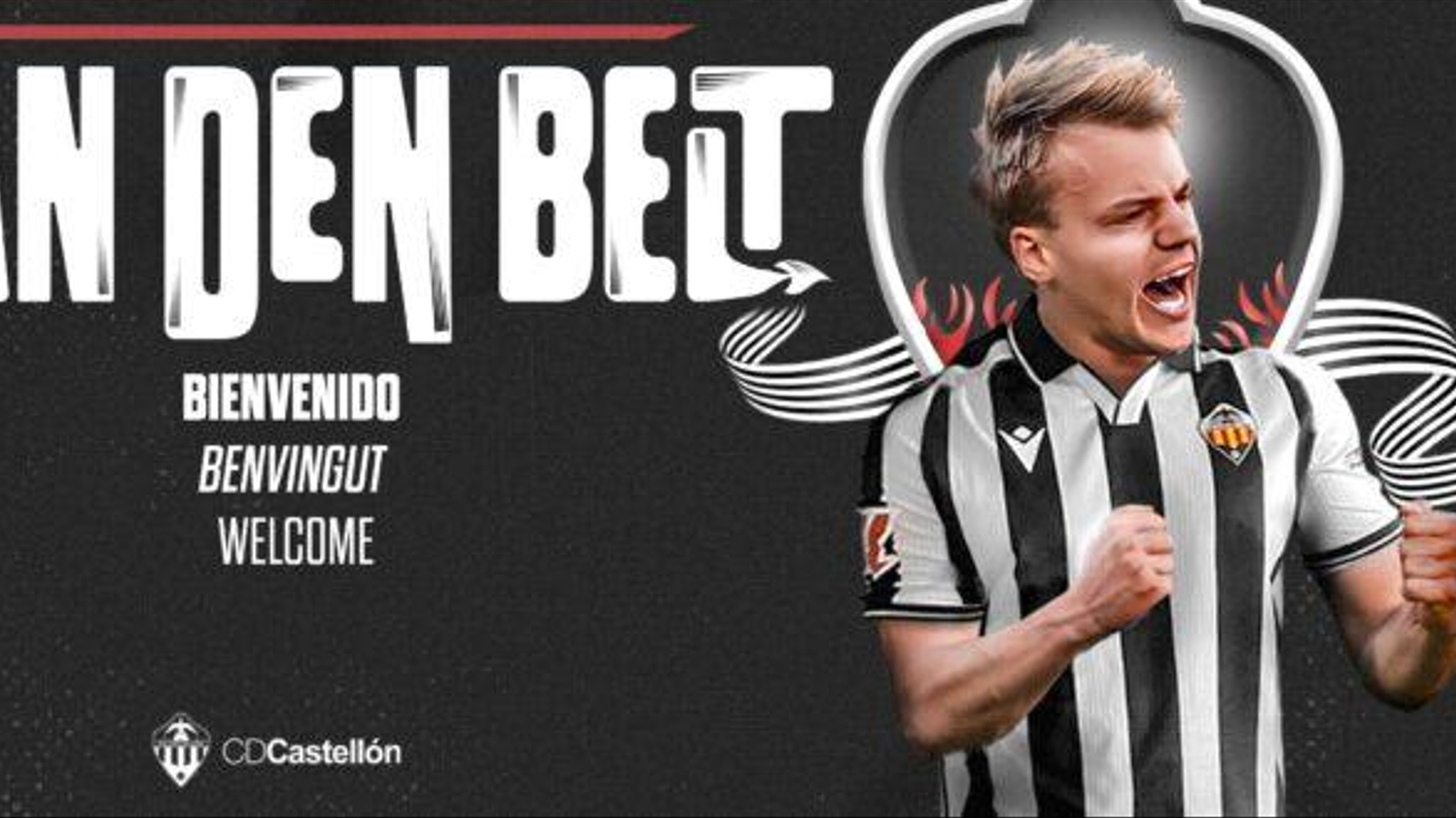 Castellón presenteert Van den Belt