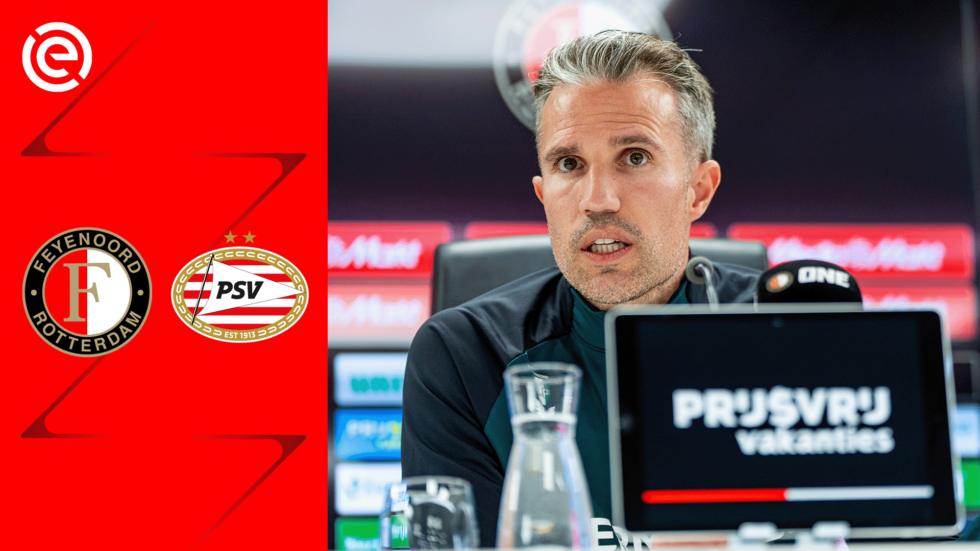 [LIVE 14:15] Van Persie blikt vooruit op cruciale topper tegen PSV