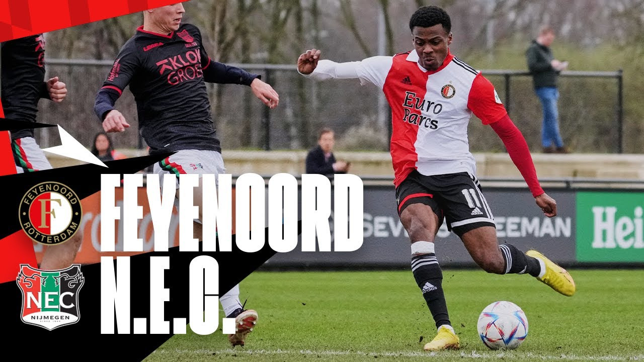 Highlights oefenduel Feyenoord - N.E.C. (1-2)