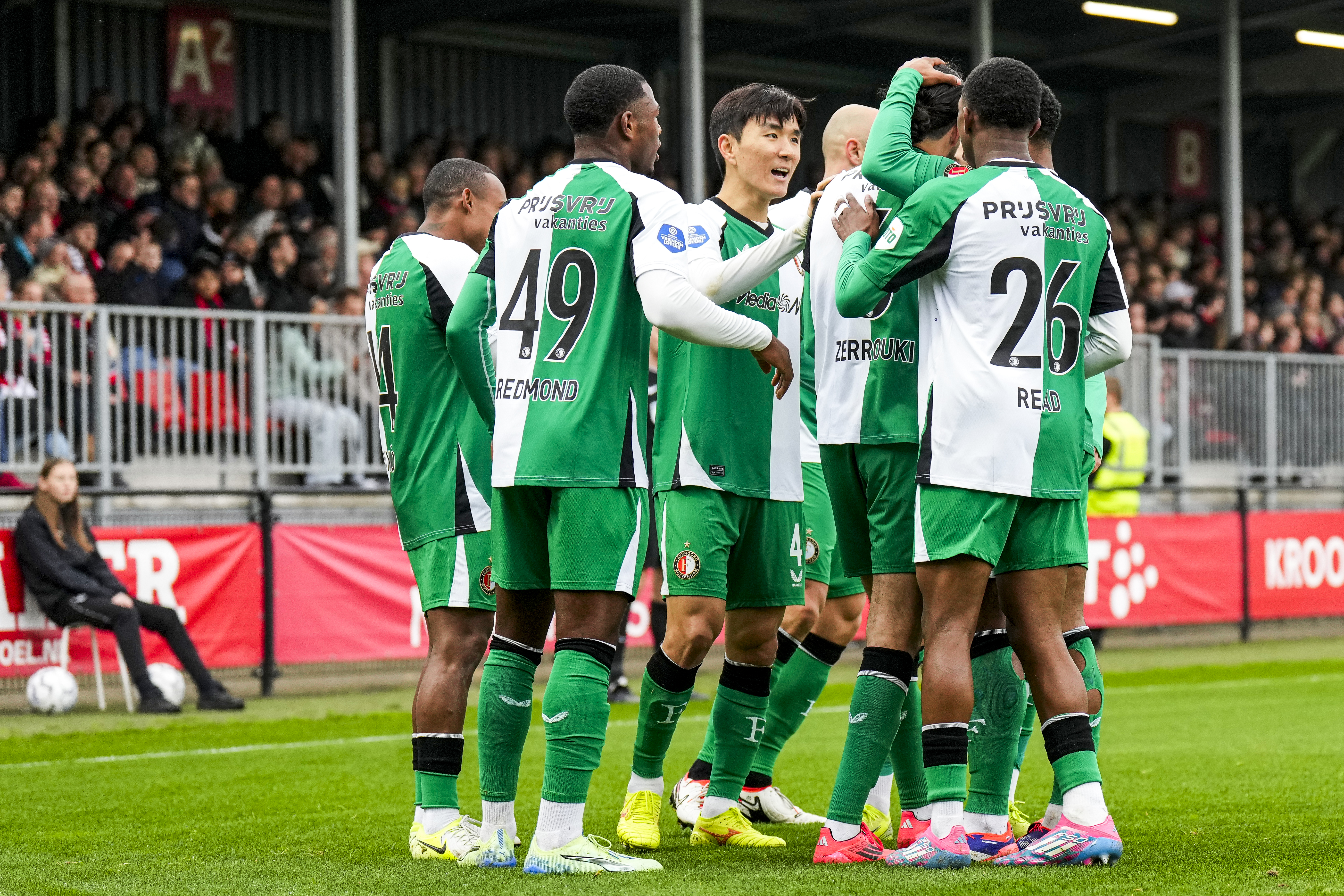 Beoordeel de spelers van Feyenoord na het uitduel tegen Almere City