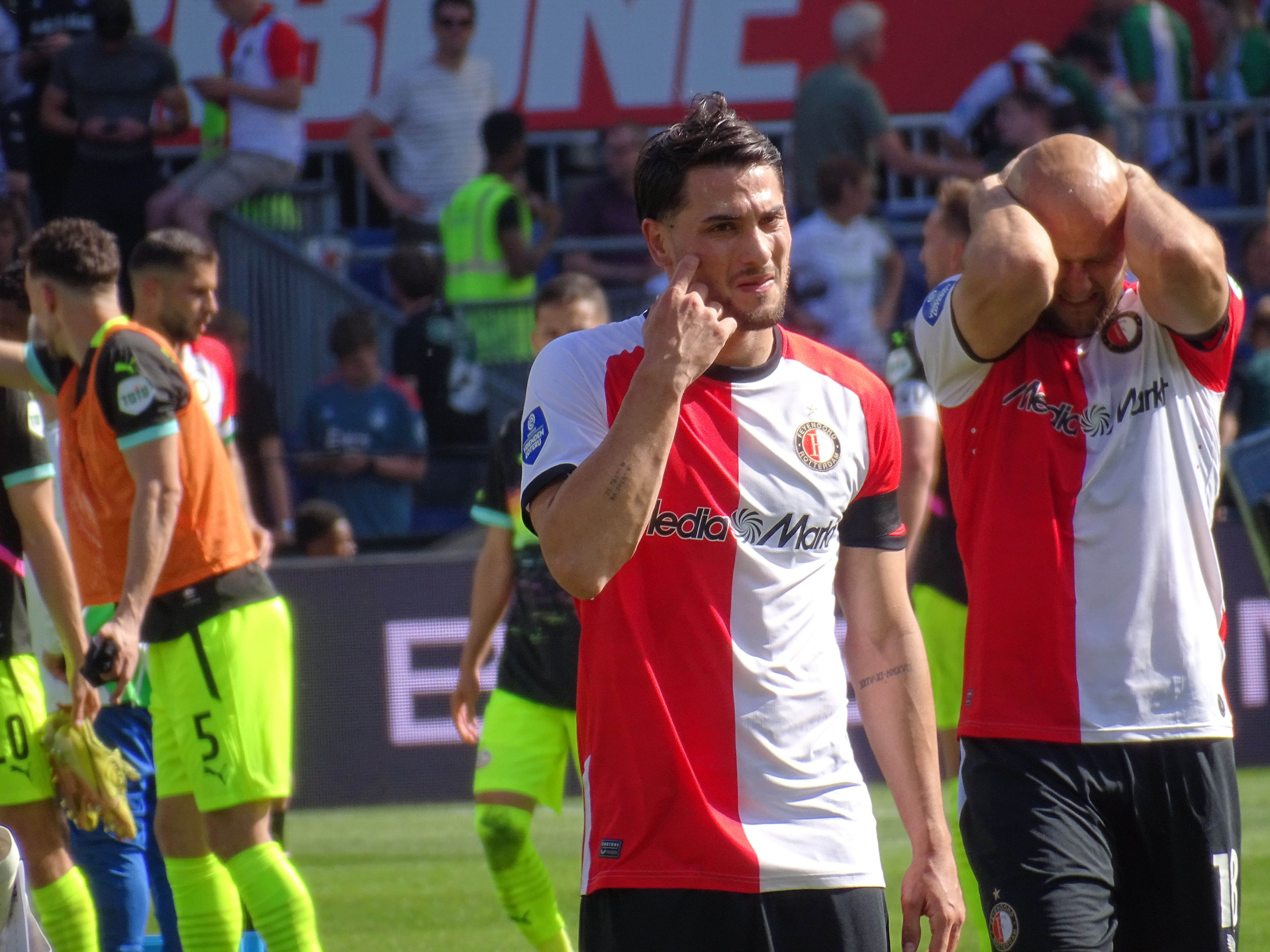 Foto's Feyenoord - PSV (2-3)