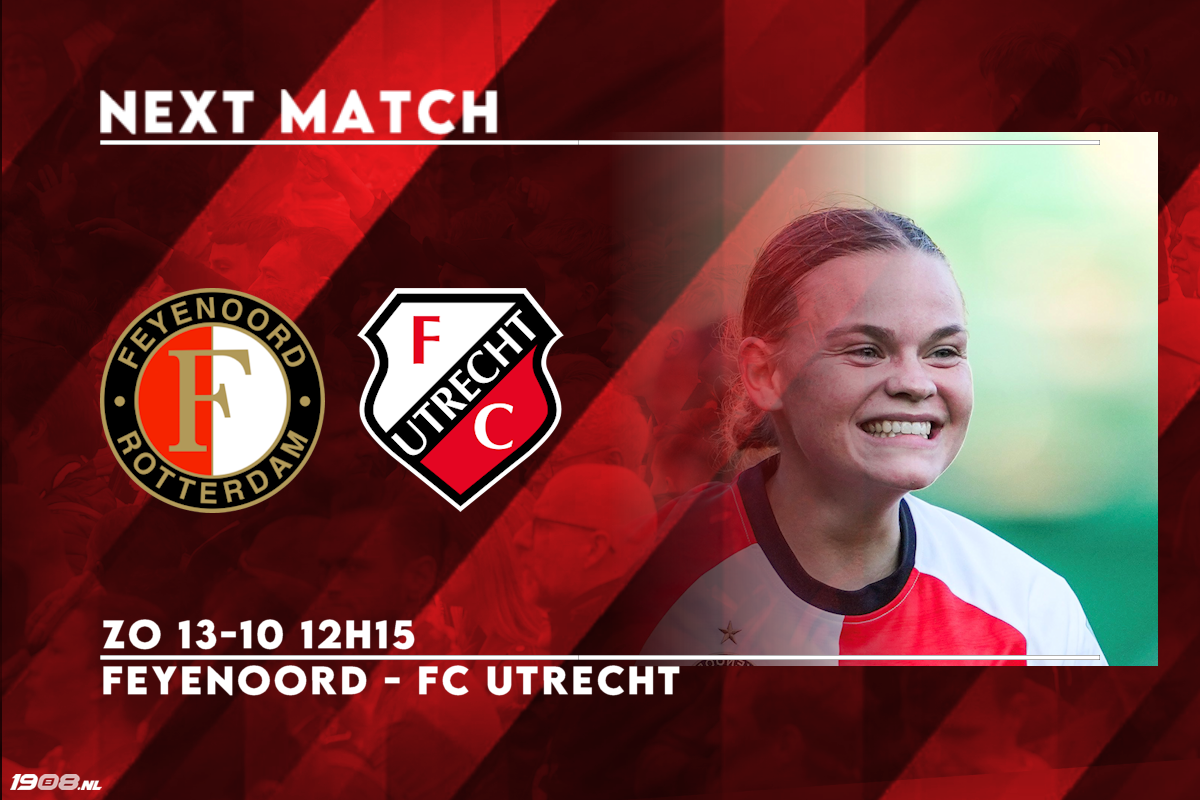 Voorbeschouwing Feyenoord vrouwen 1 - FC Utrecht vrouwen 1