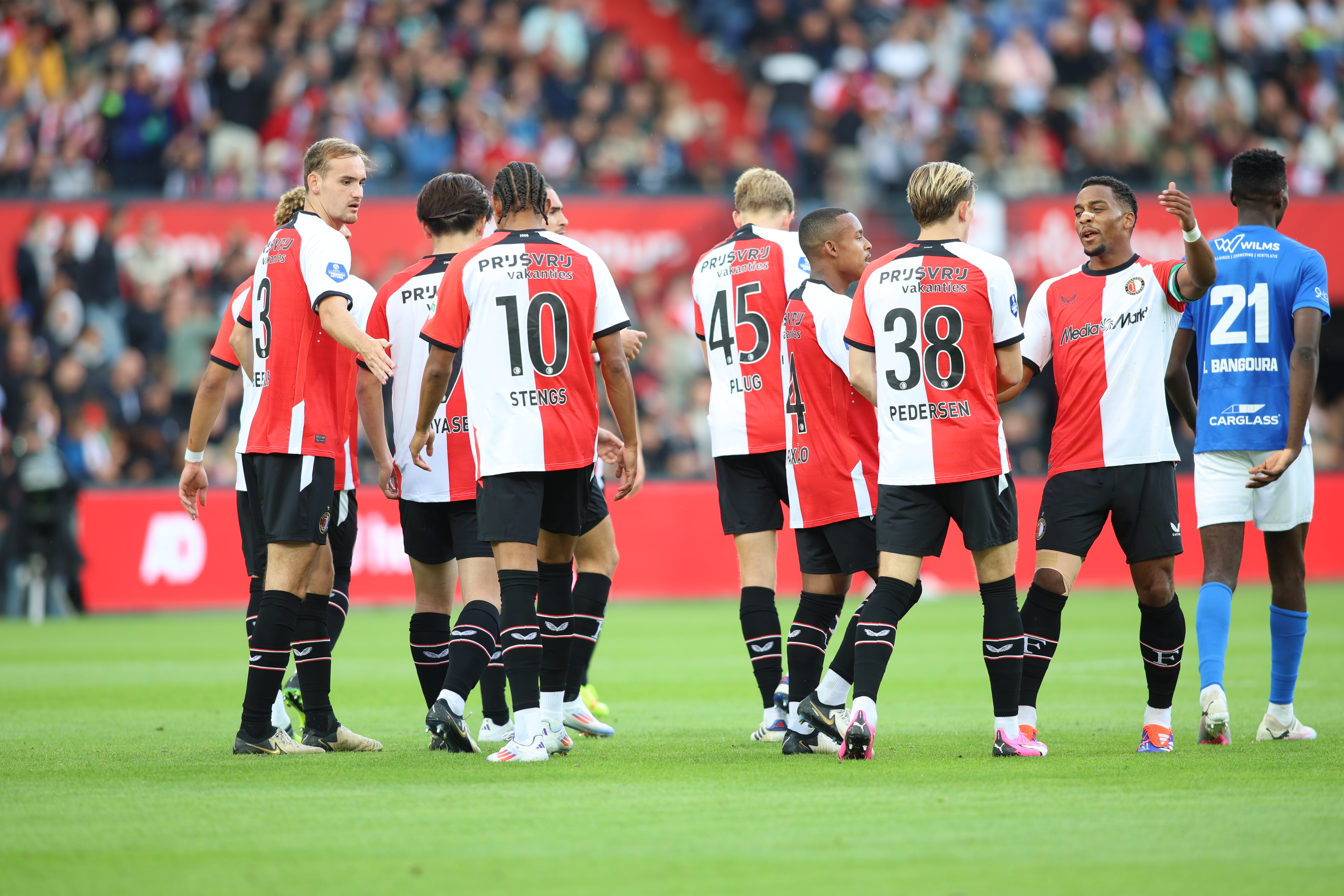 Feyenoord - KRC Genk doelpunt 1-0 Jim Breeman Sports Photography