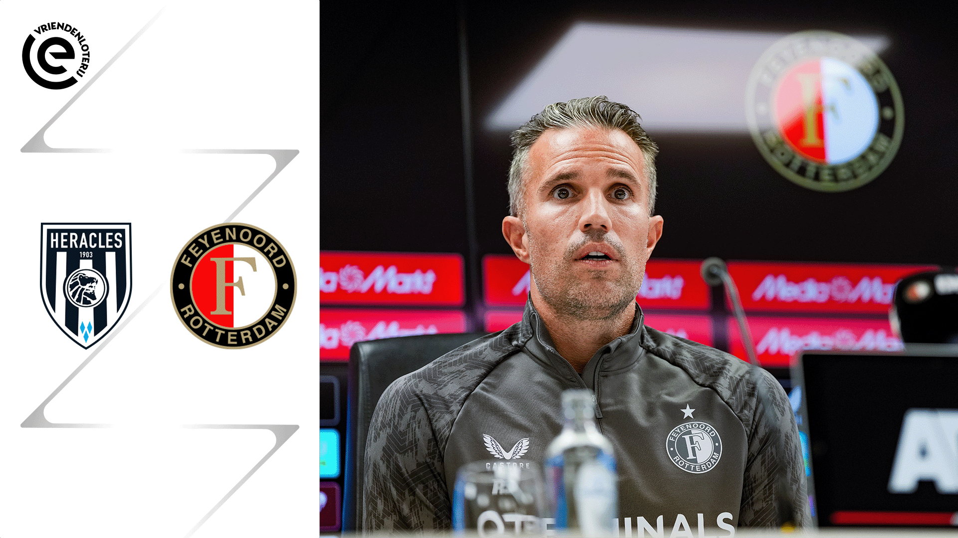 [LIVE 14:30] Van Persie spreekt over uitduel tegen Heracles