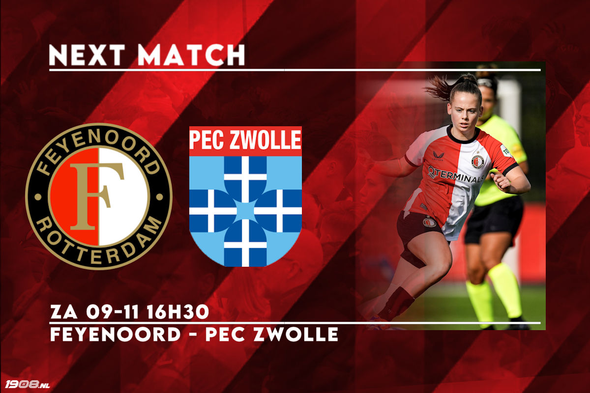 Voorbeschouwing Feyenoord V1 - Pec Zwolle V1