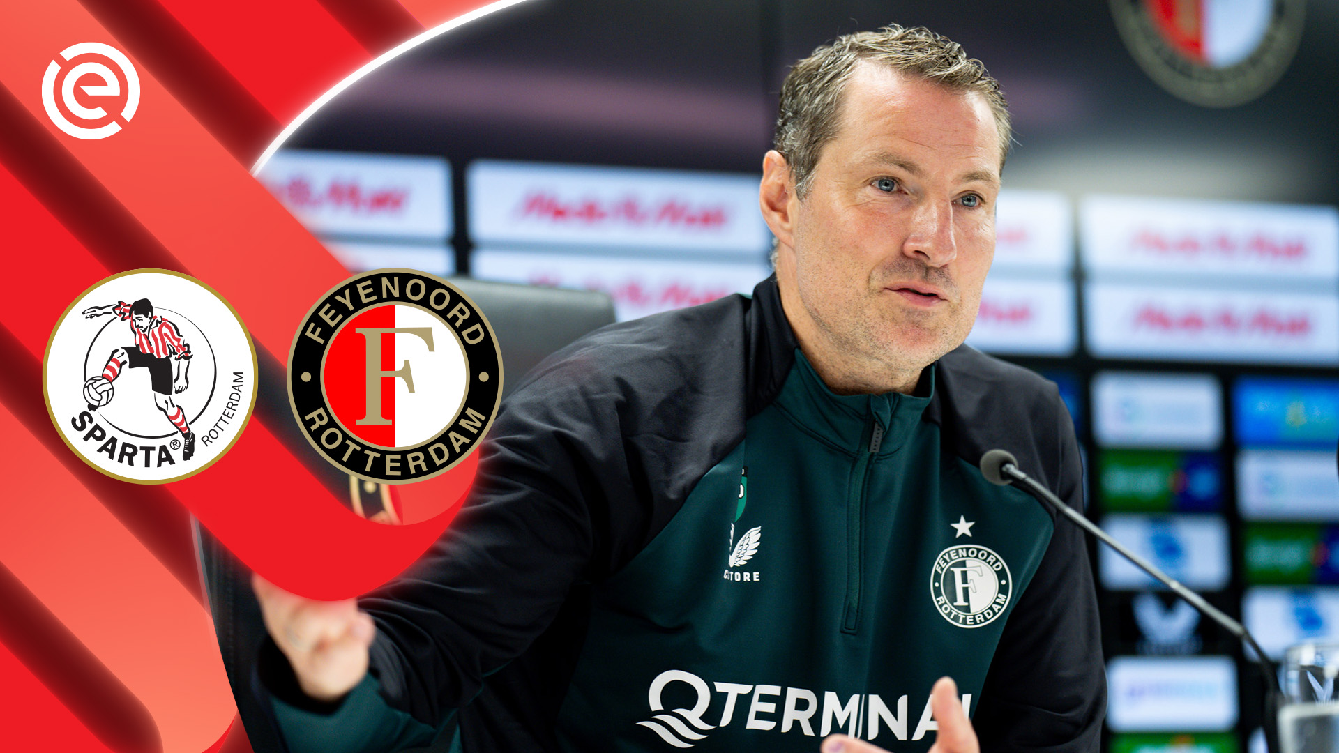 [LIVE 14:00] Persconferentie Priske richting Rotterdamse derby