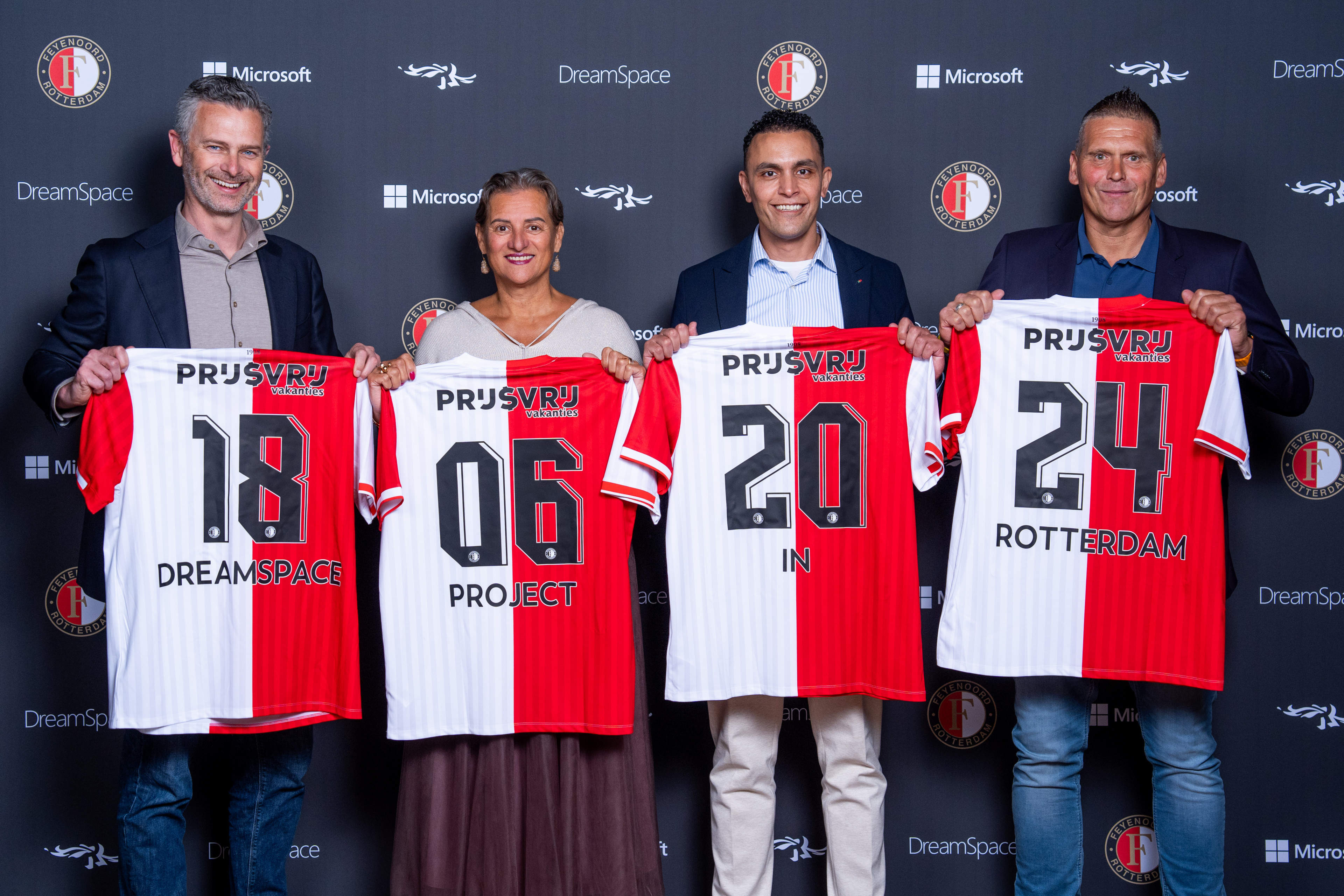 Feyenoord, Microsoft en Gemeente Rotterdam slaan handen ineen met Microsoft Dream Space programma