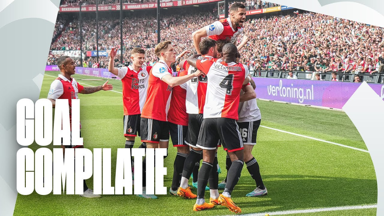 Nagenieten: Alle Feyenoord-goals in de Eredivisie op een rijtje