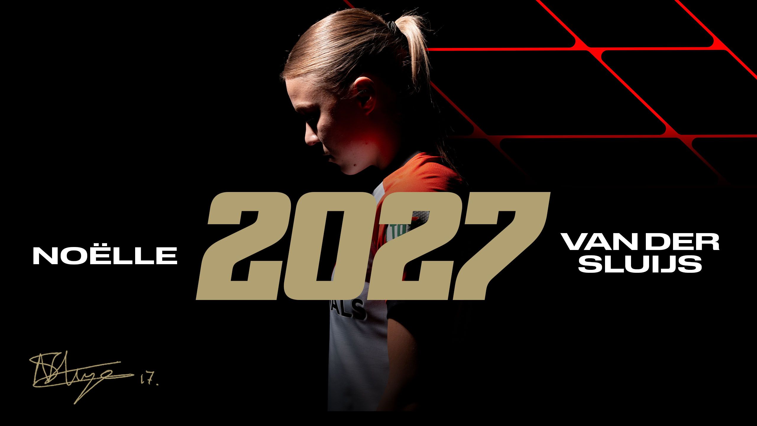 Feyenoord verlengt contract Noëlle van der Sluijs