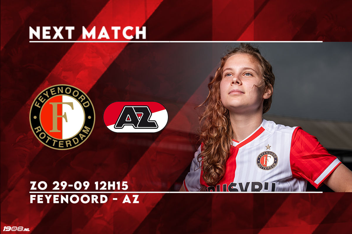 Voorbeschouwing Feyenoord vrouwen 1 - AZ vrouwen 1