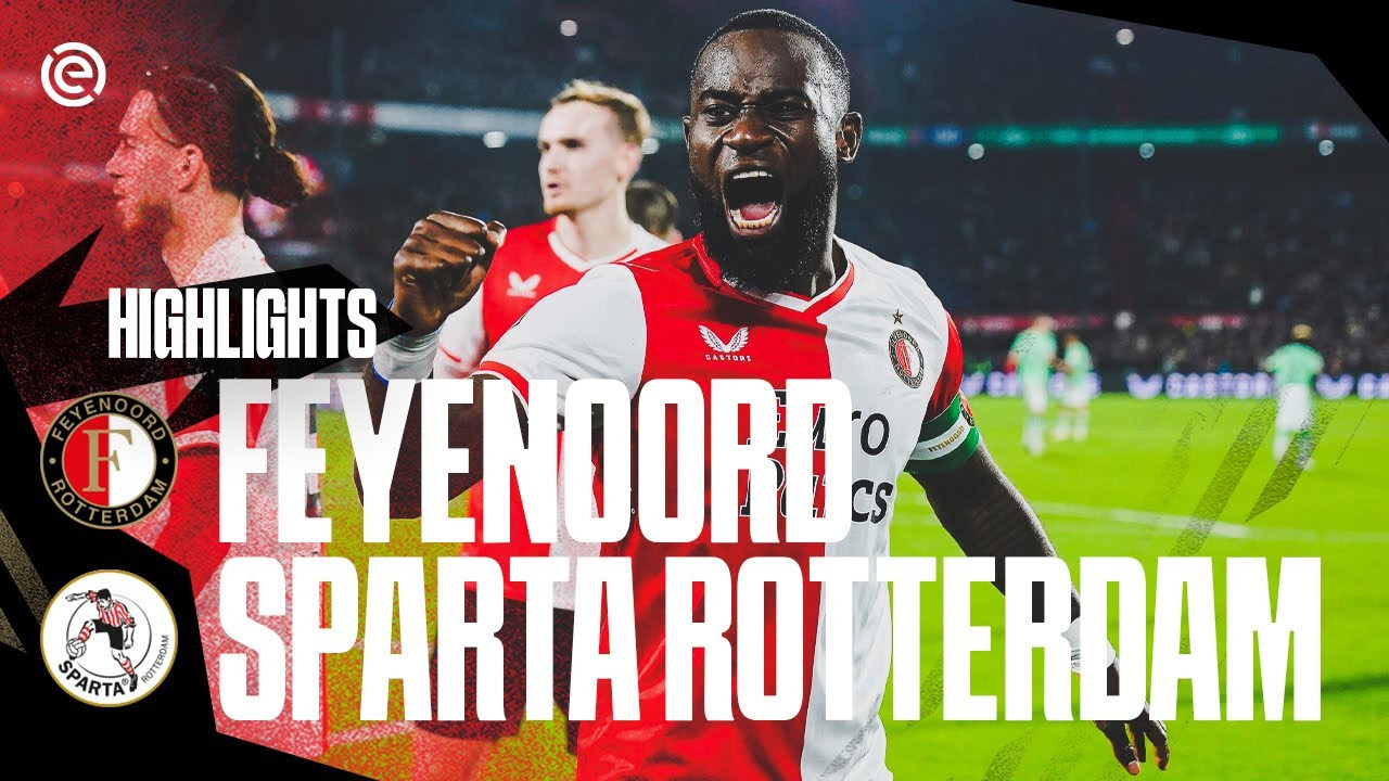 Video • Samenvatting Feyenoord - Sparta (2-0)