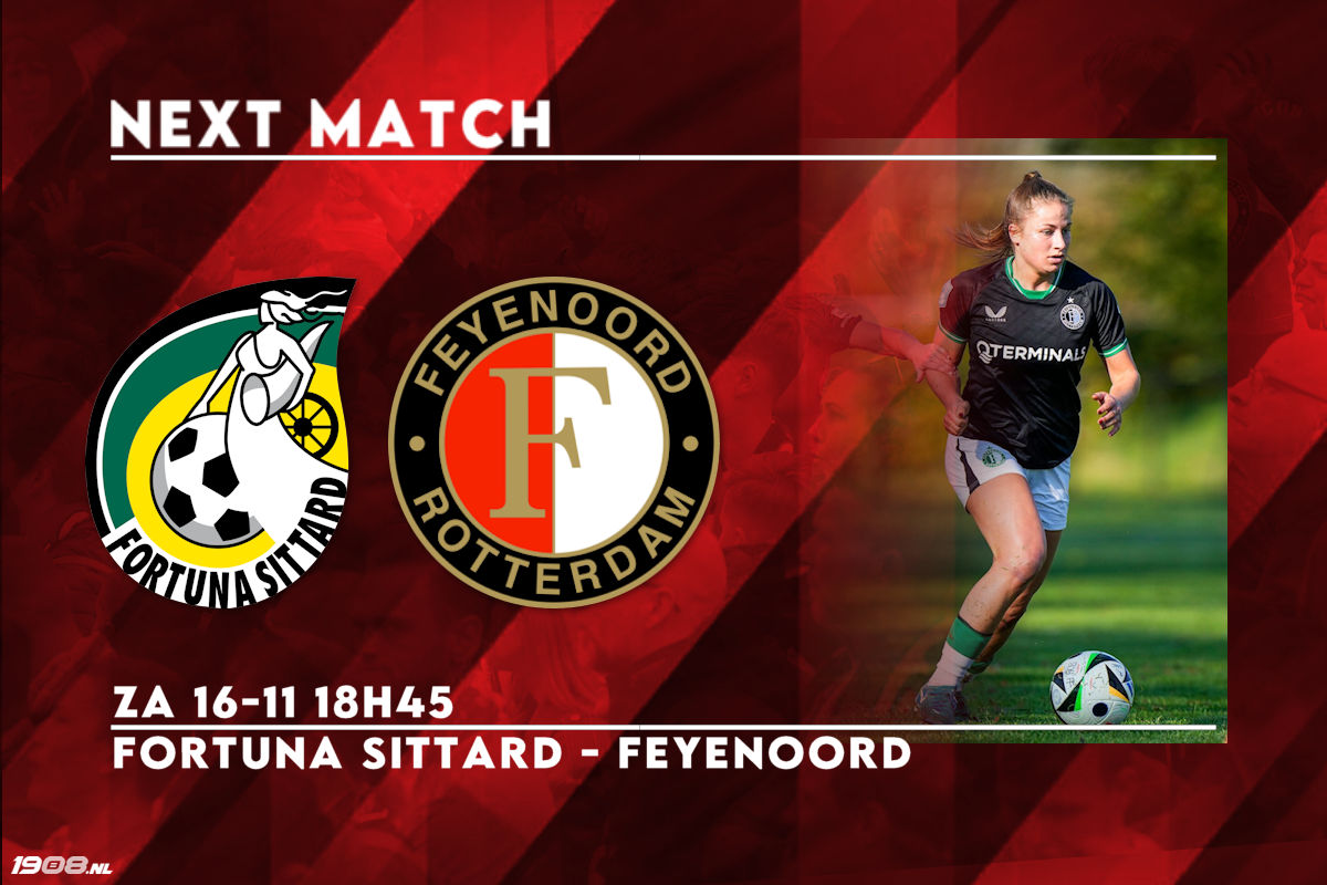 Voorbeschouwing Fortuna Sittard V1 - Feyenoord V1