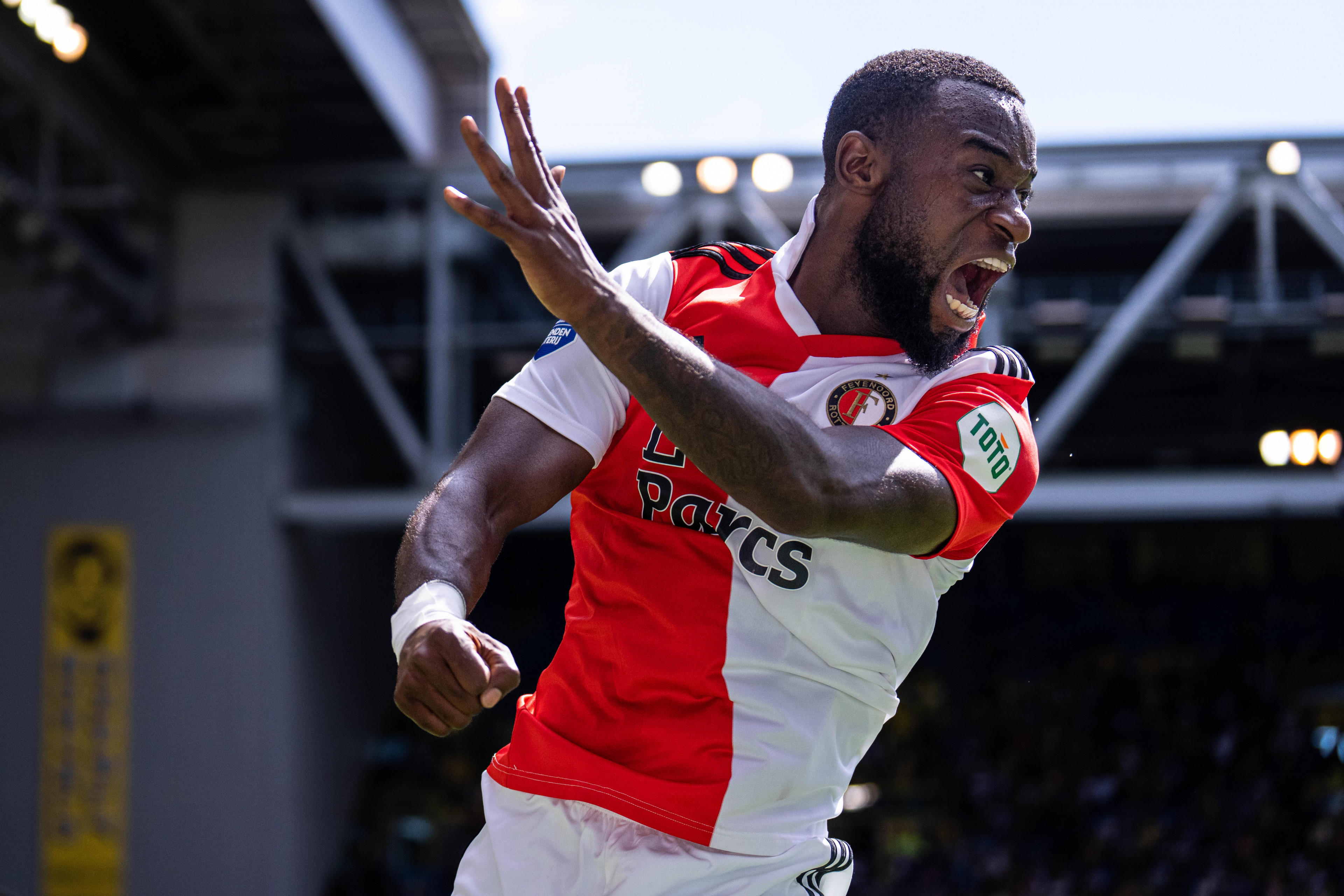 Scouts Club Brugge aanwezig bij Feyenoord - Lazio