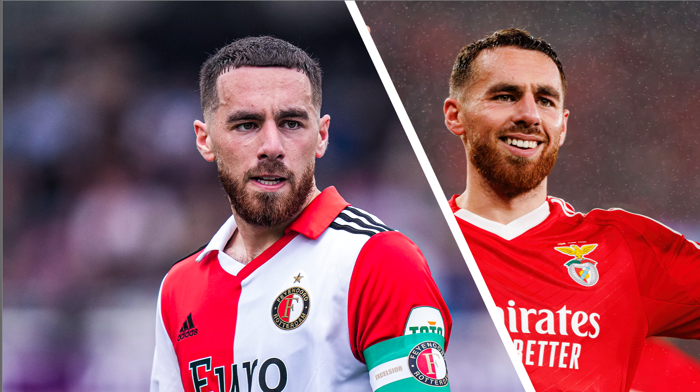 Benfica - Feyenoord • Zij droegen de beide klassieke shirts