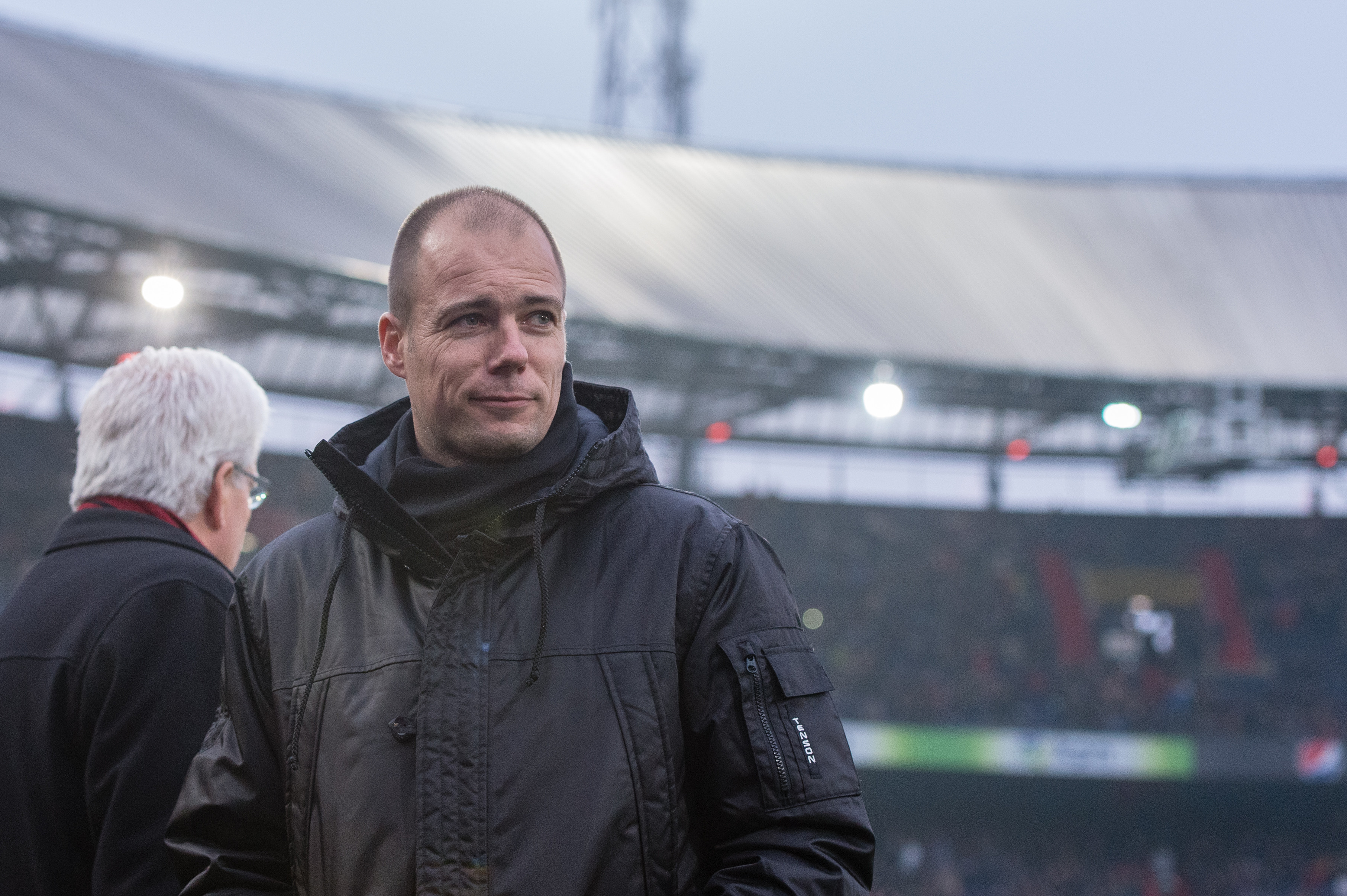 Danny Buijs loopt mee met trainersstaf Feyenoord