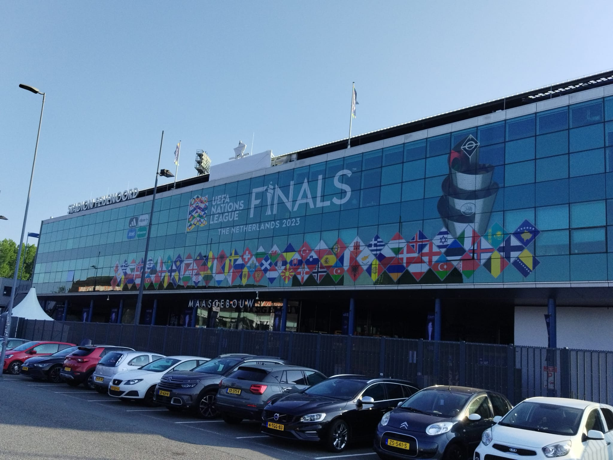 De Kuip is klaar voor de UEFA Nations League