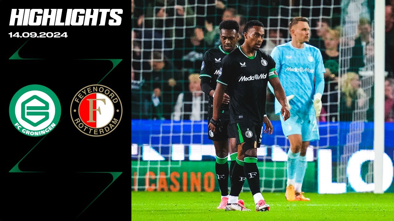 Video • Samenvatting FC Groningen - Feyenoord