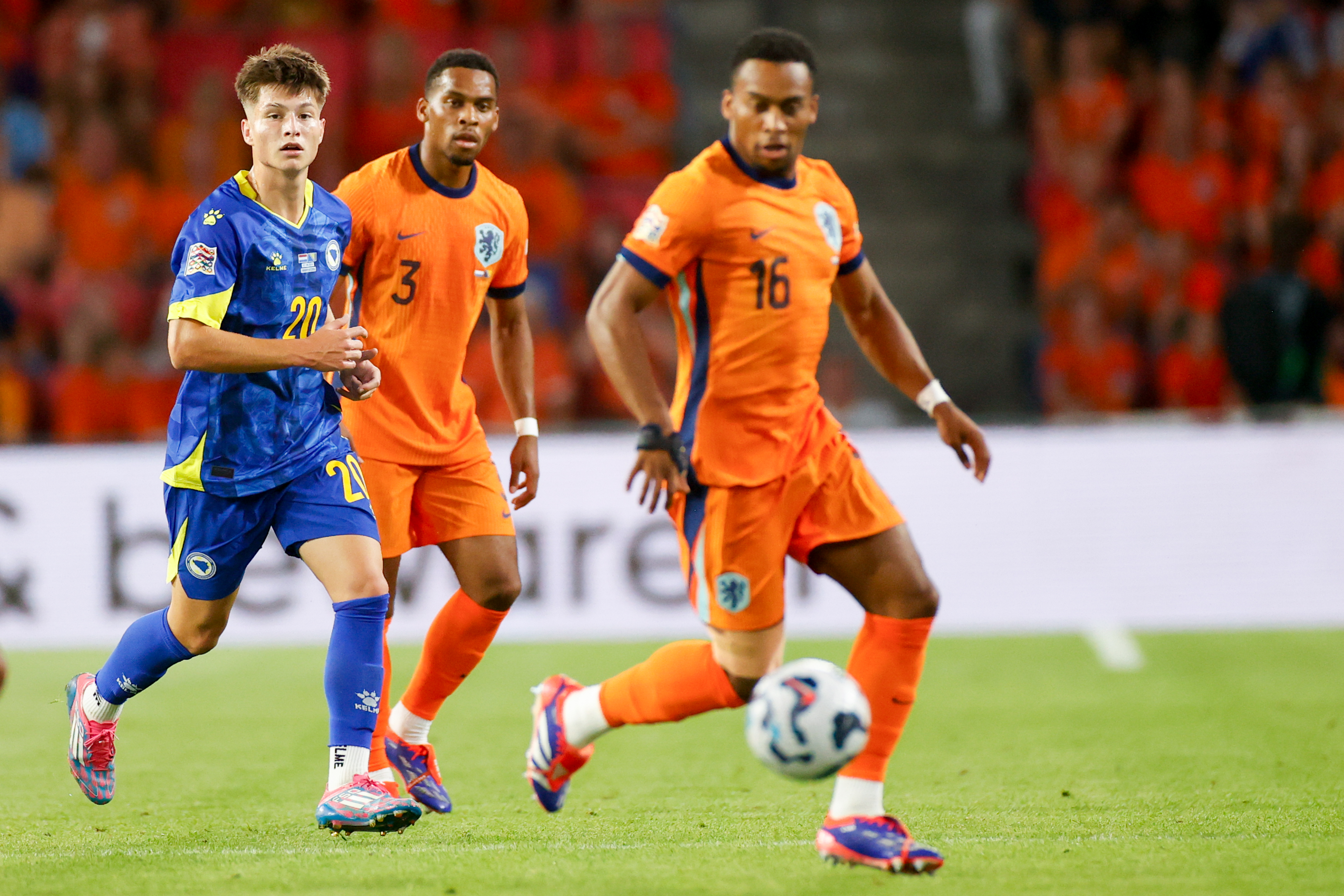 Oranje speelt met Timber gelijk tegen Duitsland