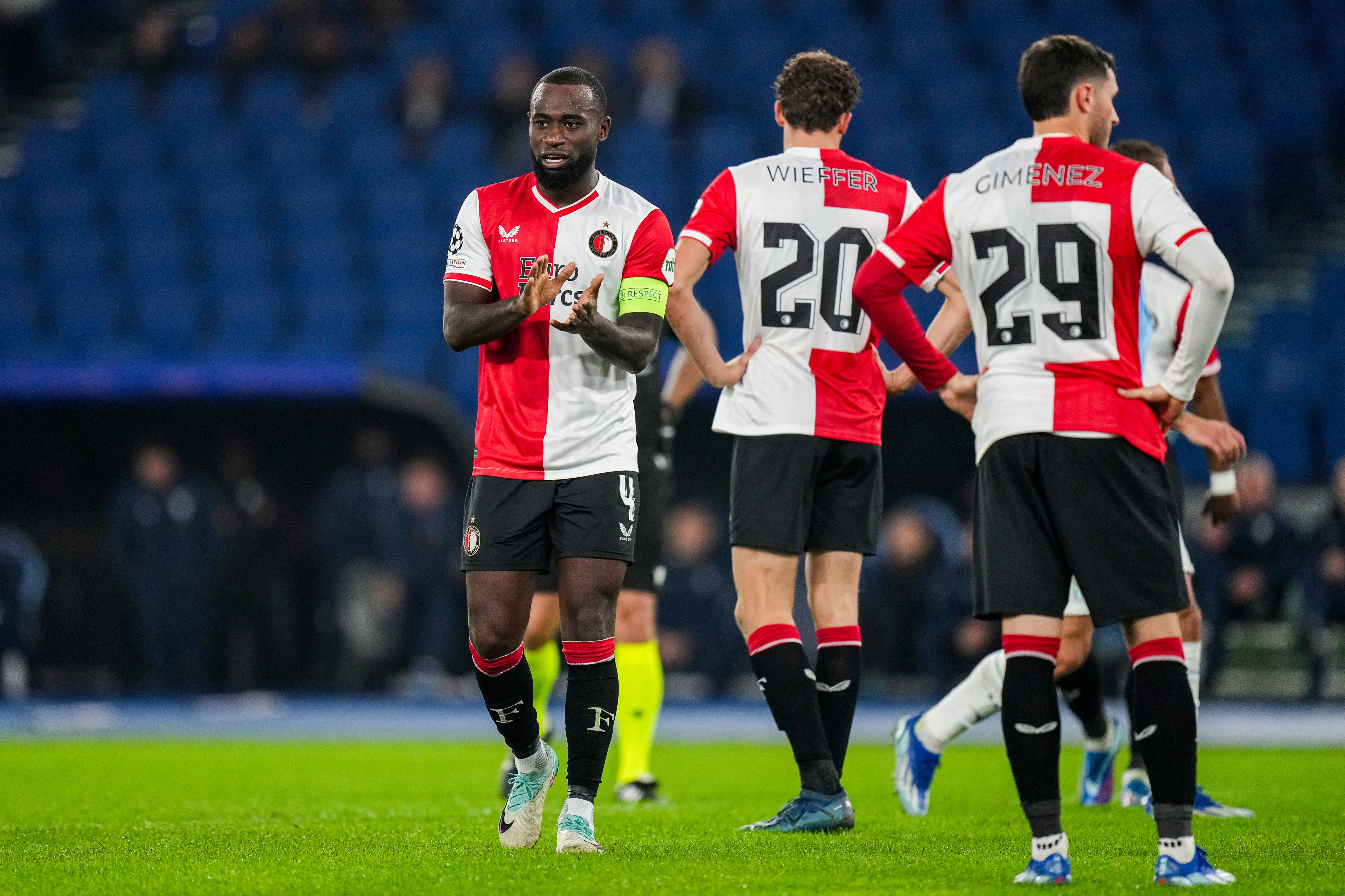 Beoordeel de spelers voor de wedstrijd Lazio - Feyenoord (1-0)