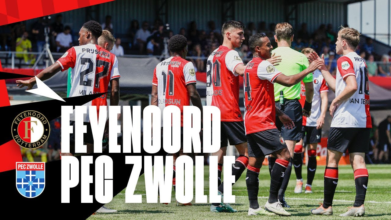 Samenvatting Feyenoord- PEC Zwolle (3-1)