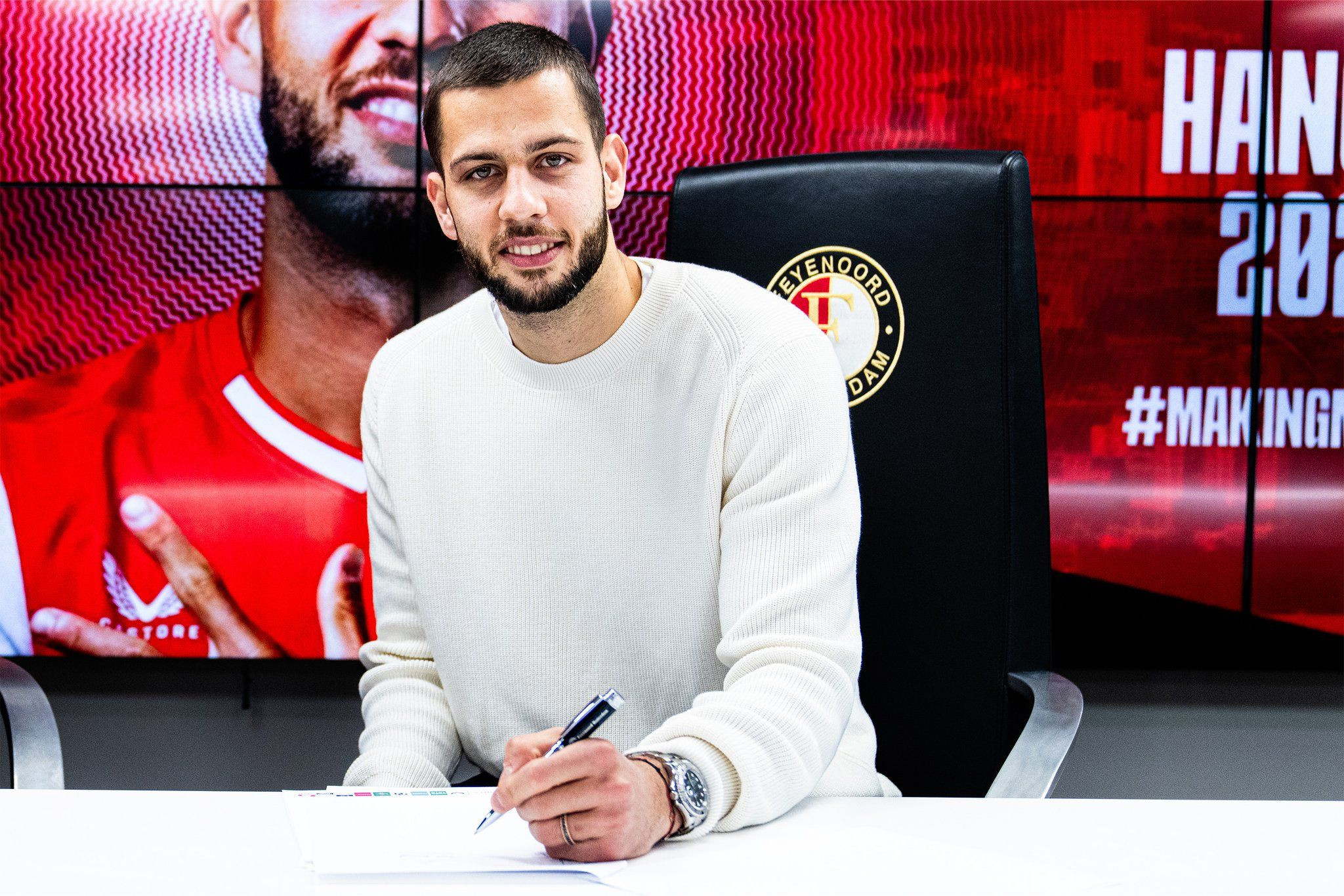 David Hancko verlengt contract bij Feyenoord