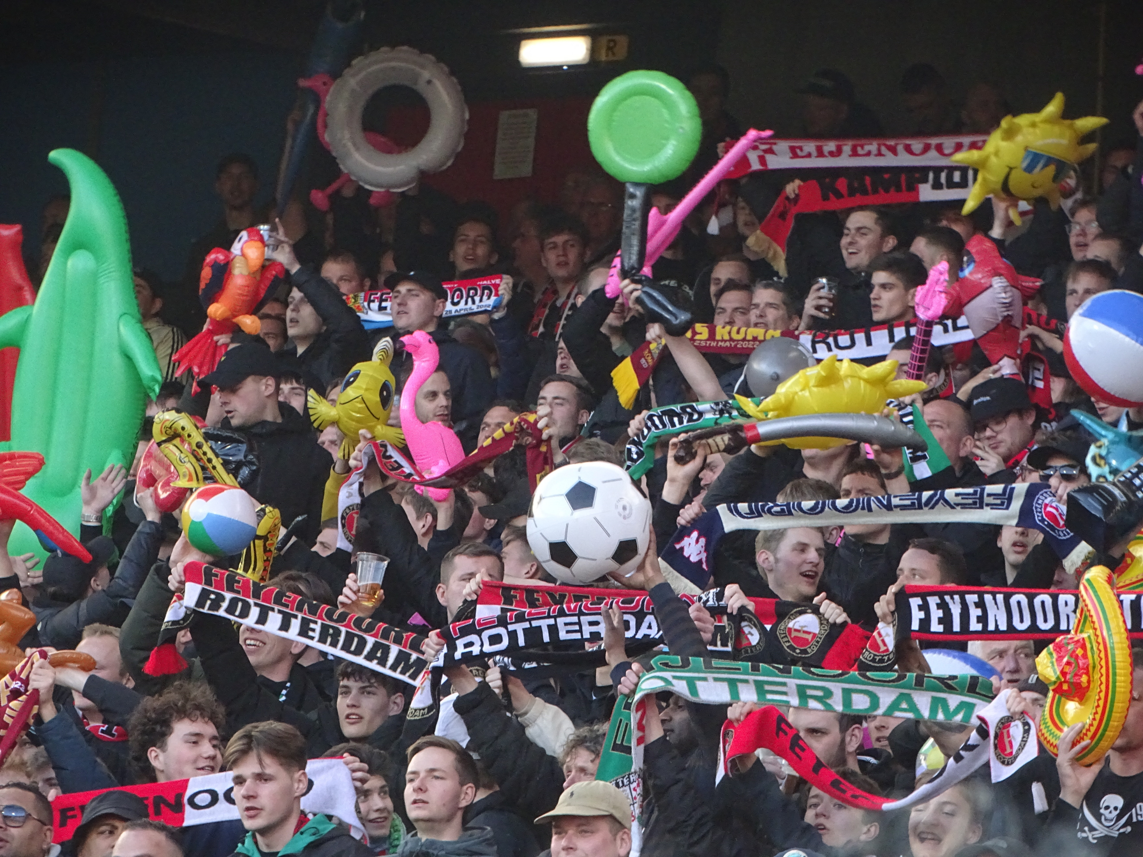 Fotoverslag Feyenoord - AS Roma (1-0)