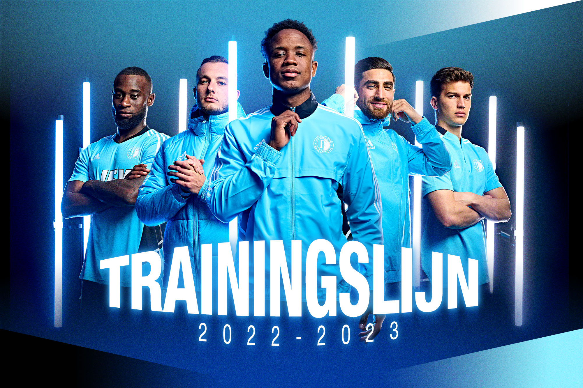 Feyenoord en adidas introduceren trainingslijnen 2022-2023