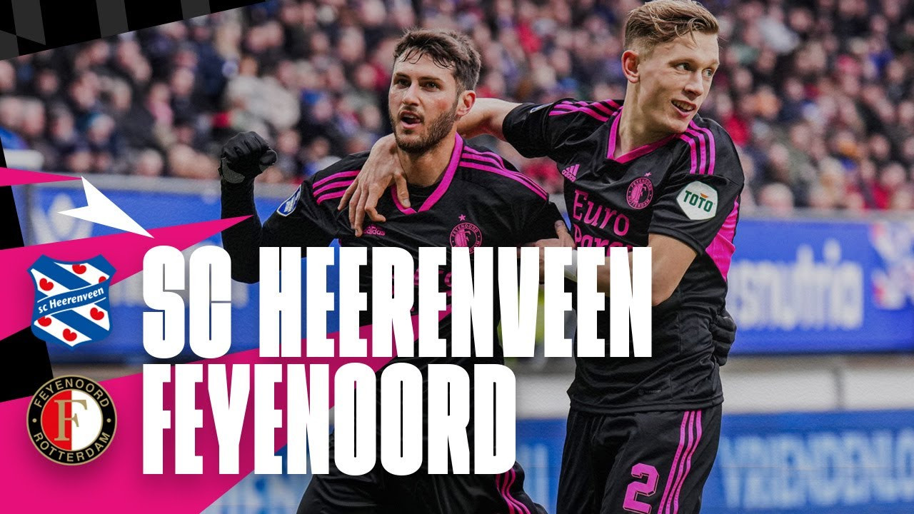 Samenvatting SC Heerenveen - Feyenoord (1-2)
