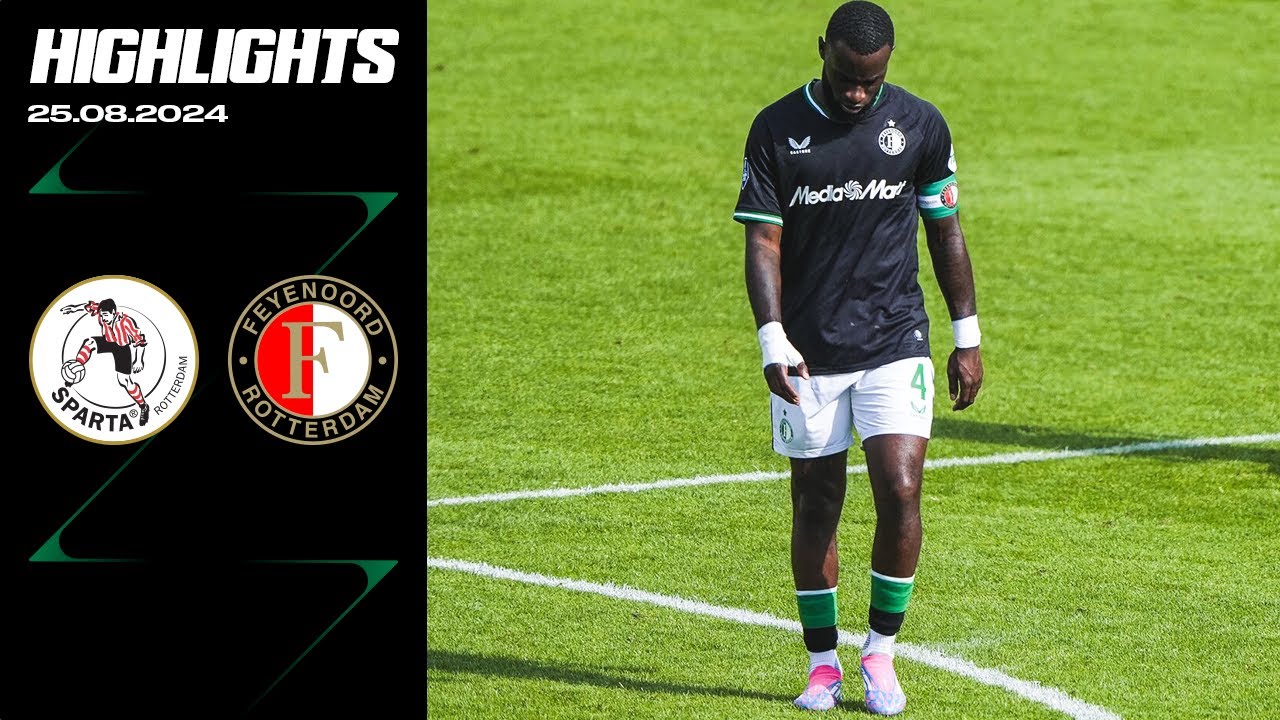 Video • Samenvatting Sparta - Feyenoord (1-1)