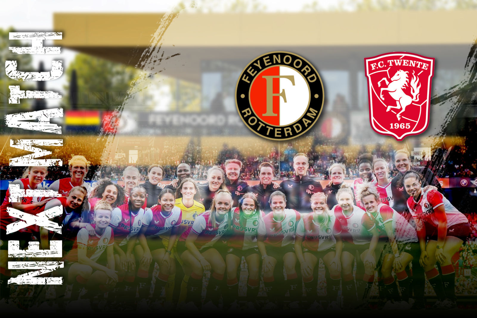 NEXT MATCH • Feyenoord Vrouwen nemen het op tegen FC Twente