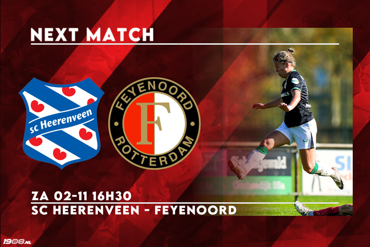 Voorbeschouwing sc Heerenveen V1 - Feyenoord V1