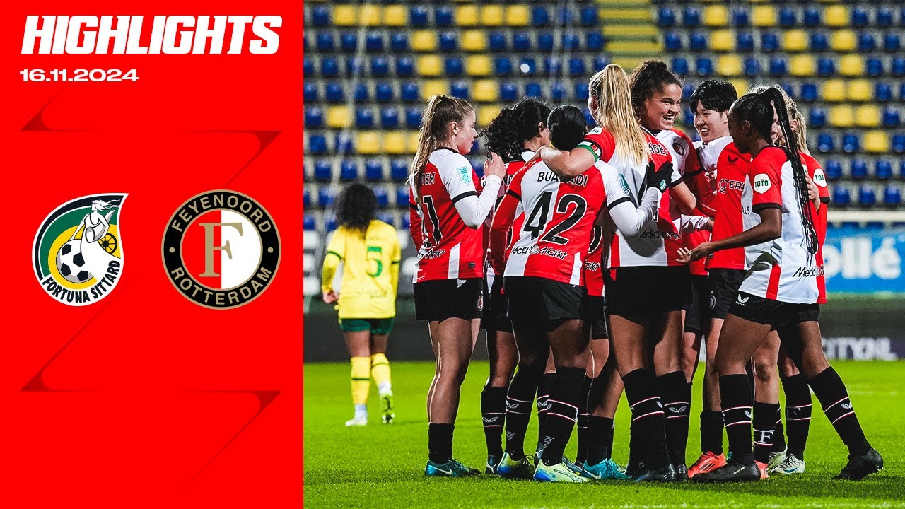 Samenvatting • Feyenoord V1 boekt grootste overwinning ooit tegen Fortuna Sittard