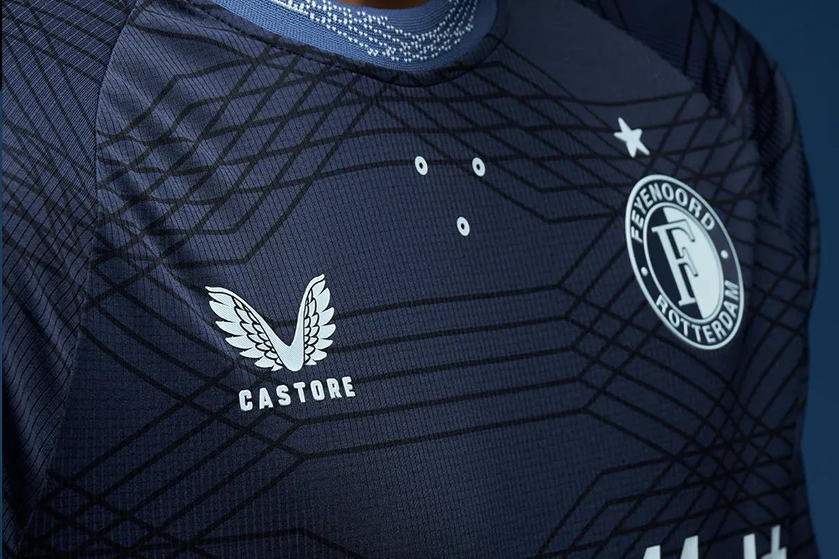 Feyenoord en Castore presenteren nieuwe uittenue 2025-2026