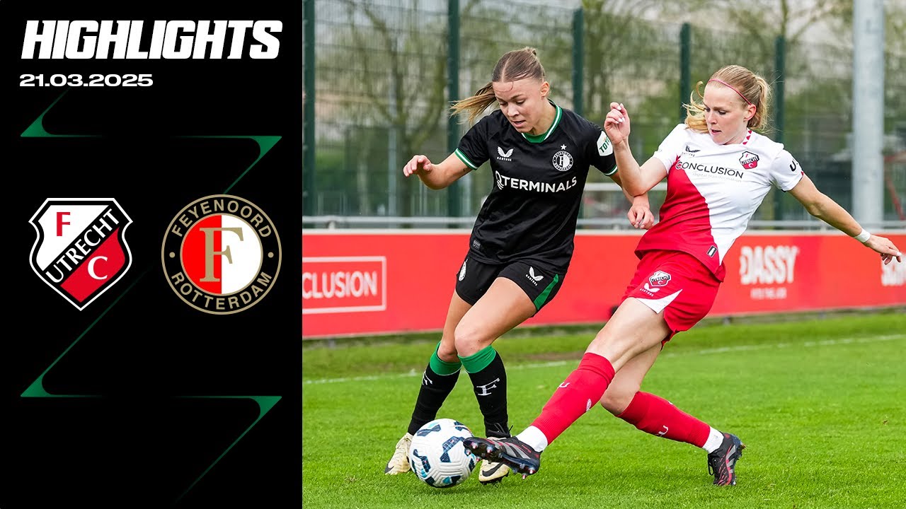 Highlights • FC Utrecht - Feyenoord V1