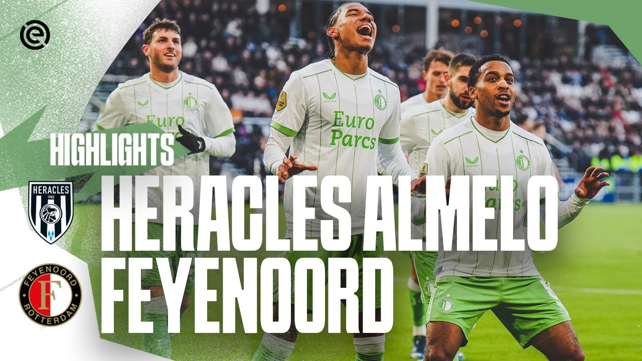 Video • Samenvatting Heracles - Feyenoord (0-4)