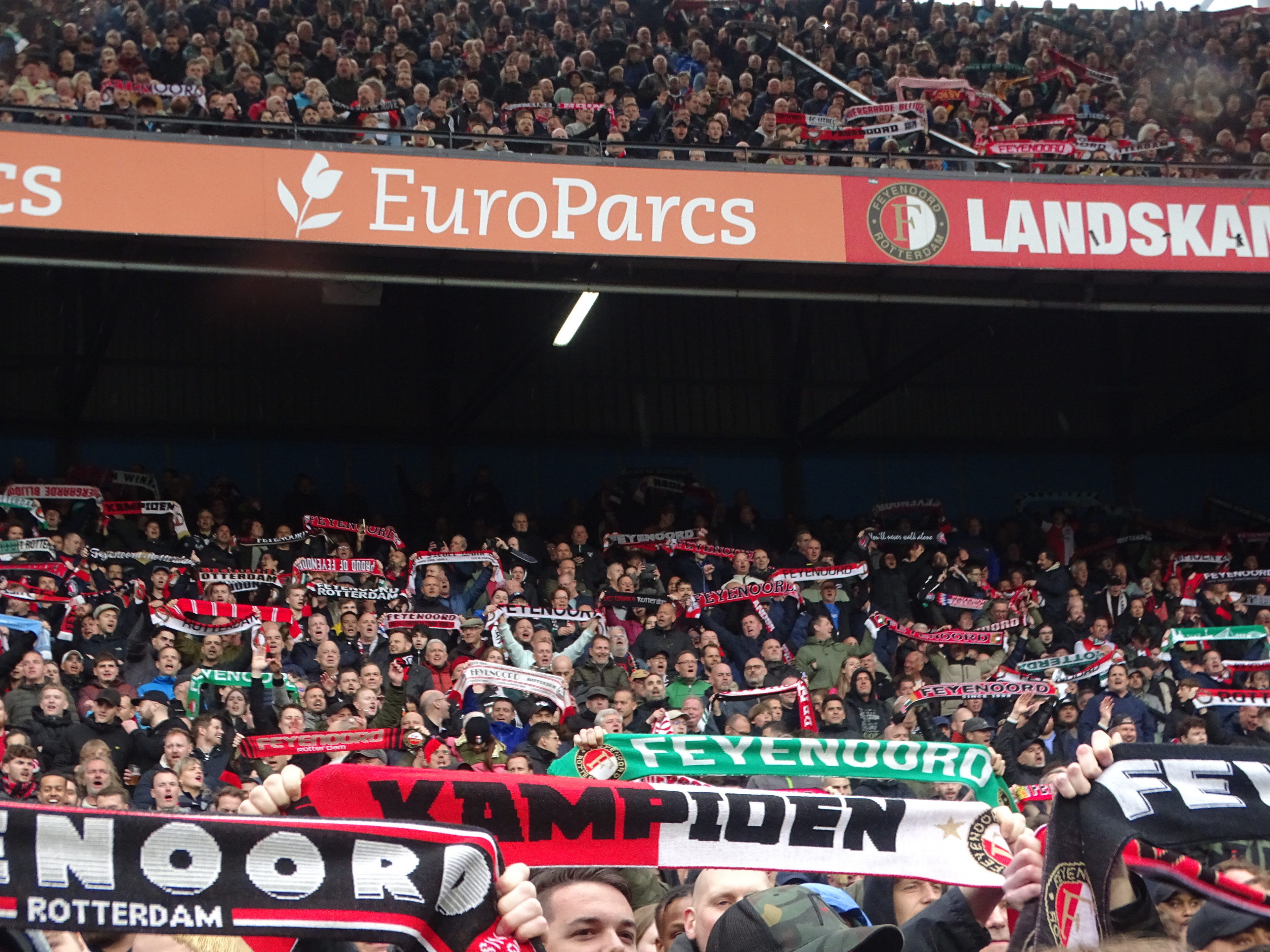Fotoverslag Feyenoord - FC Utrecht (3-1)