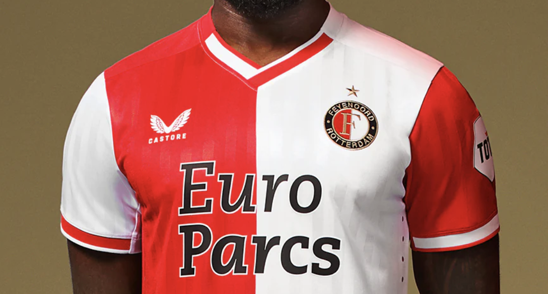 Dit is het nieuwe thuisshirt van Feyenoord