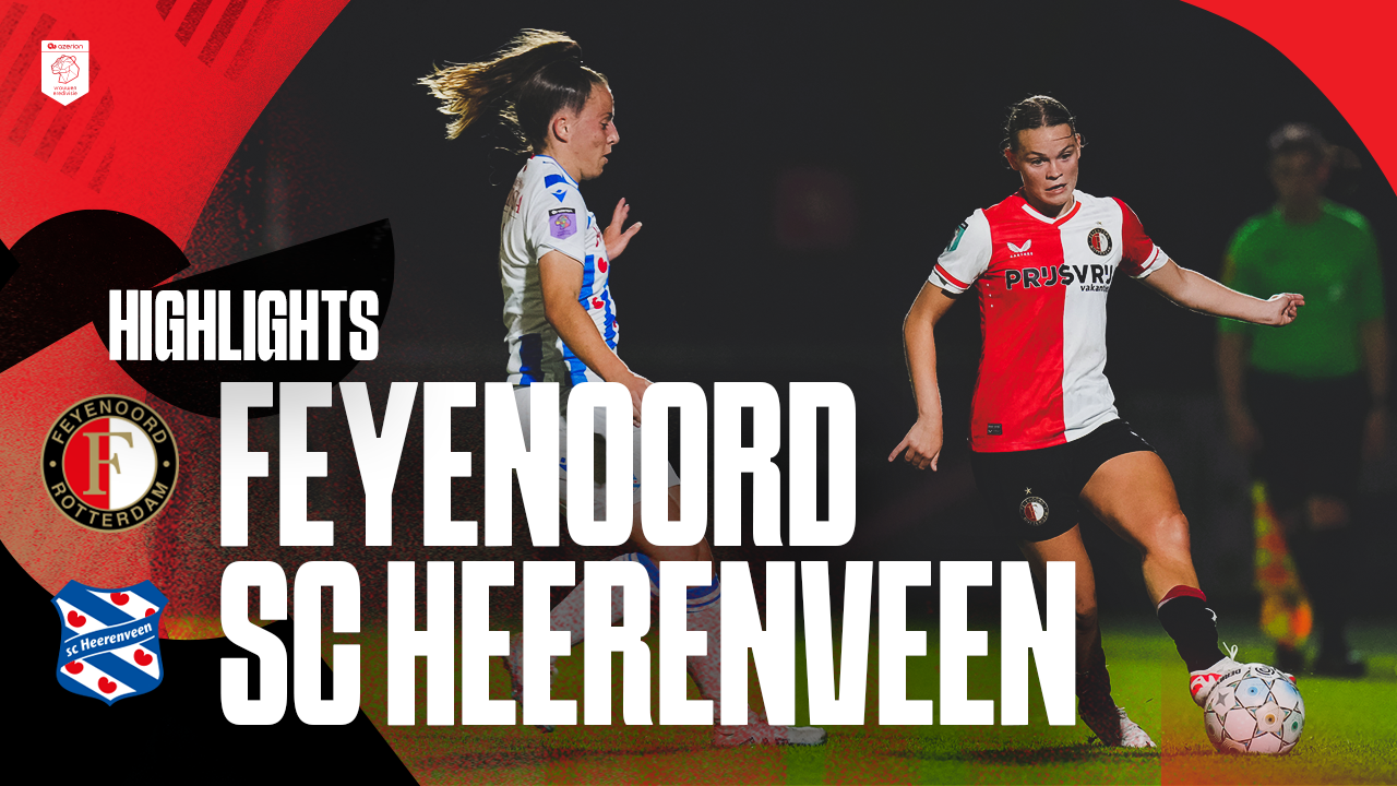 Highlights · Feyenoord V1 - sc Heerenveen (0-0)